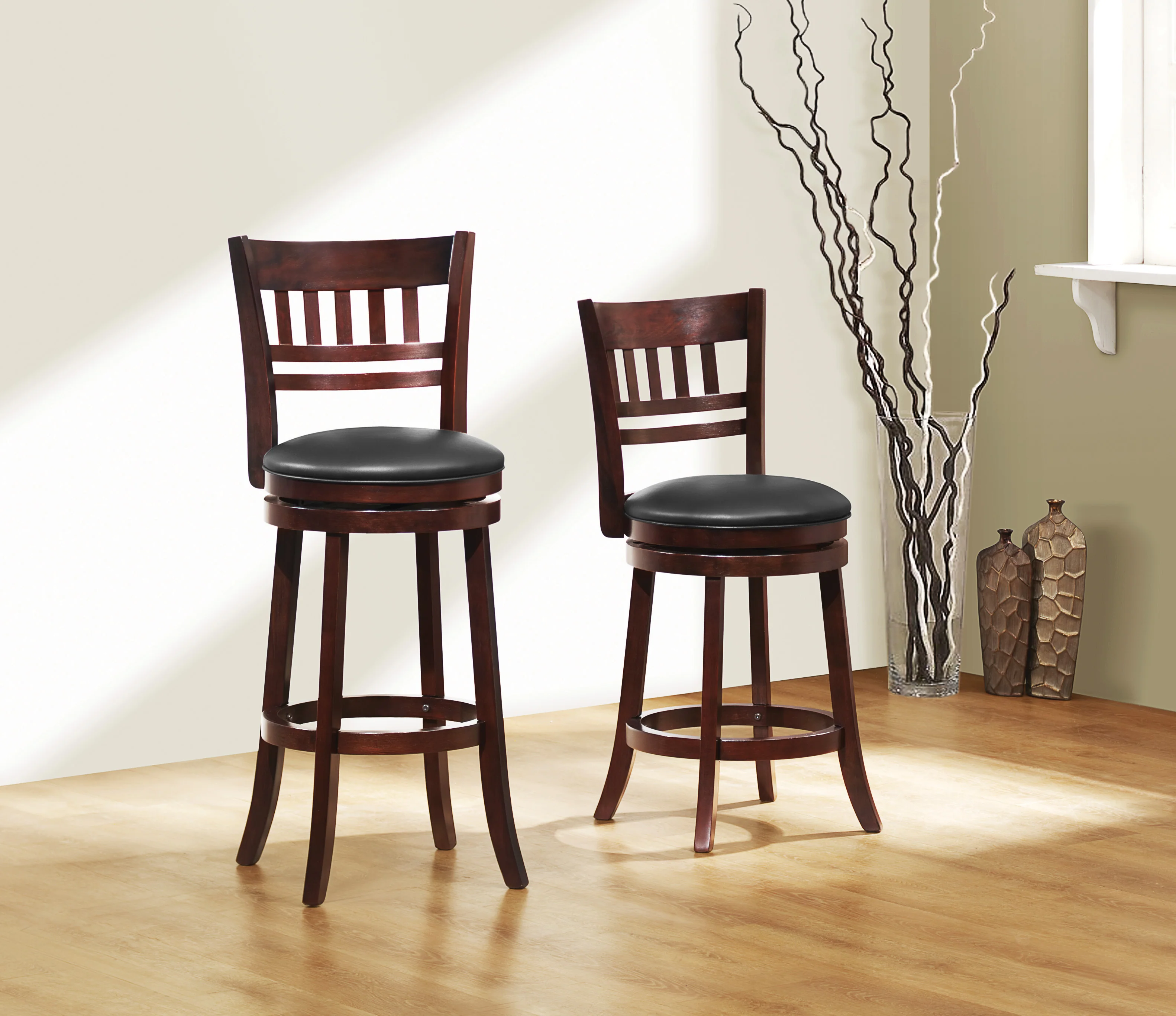 1140E-29S-Dining Swivel Pub Height Chair - Image 2
