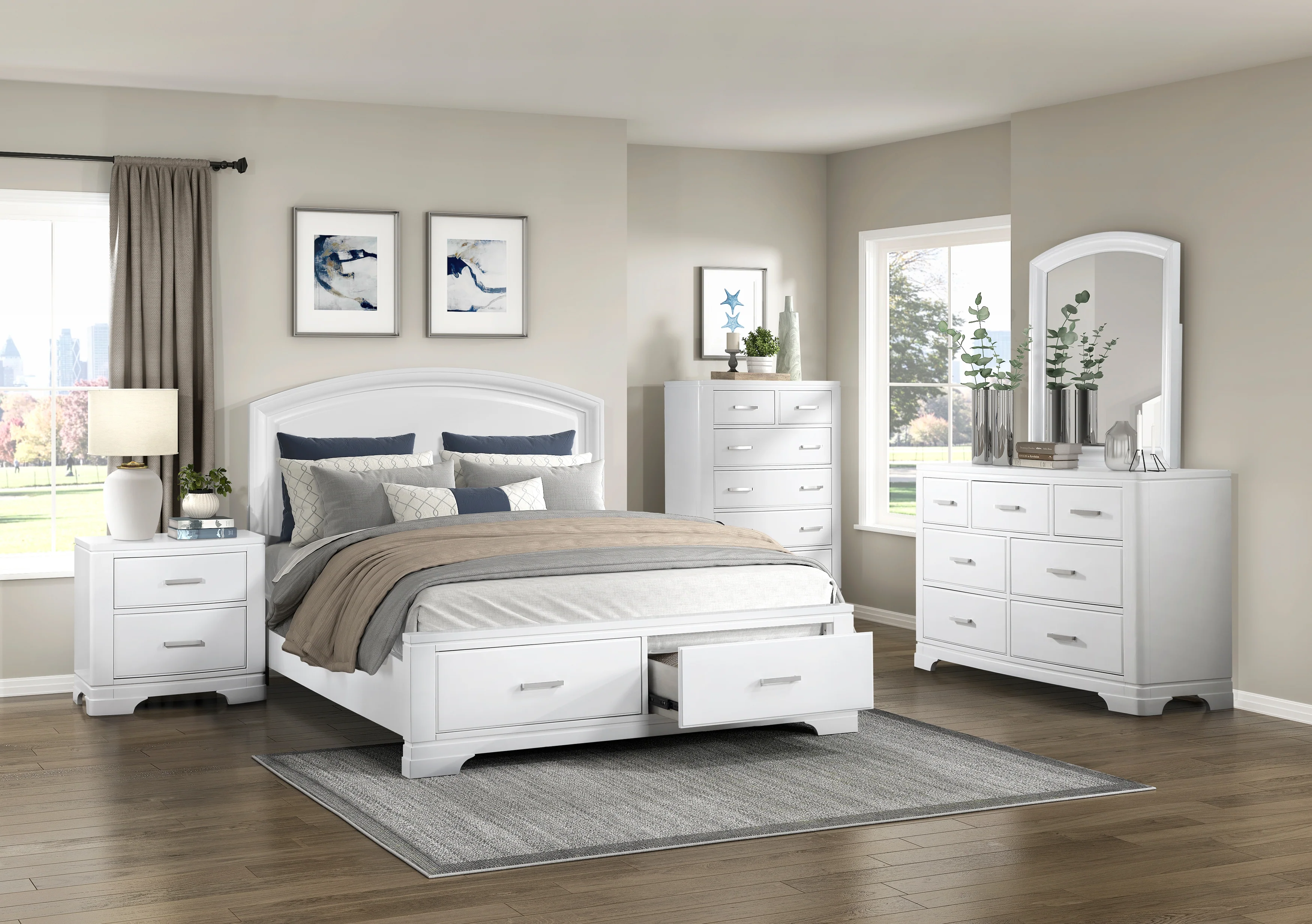 1520WH-4-Bedroom Night Stand - Image 2