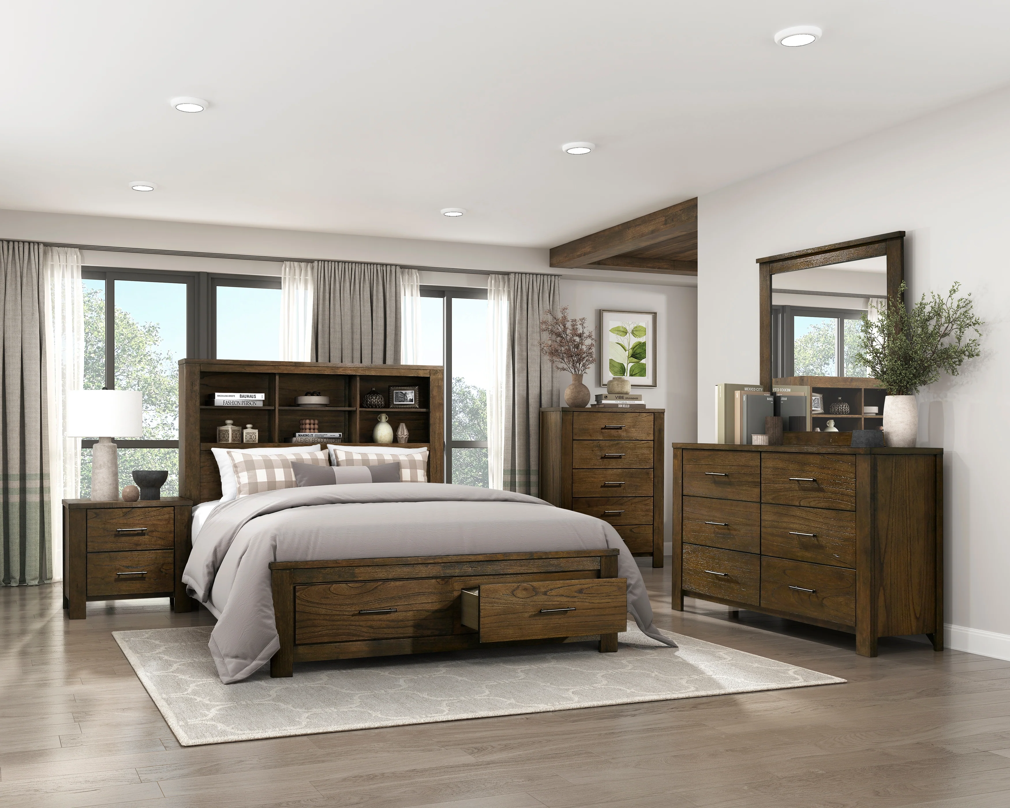 1592-5-Bedroom Dresser - Image 2