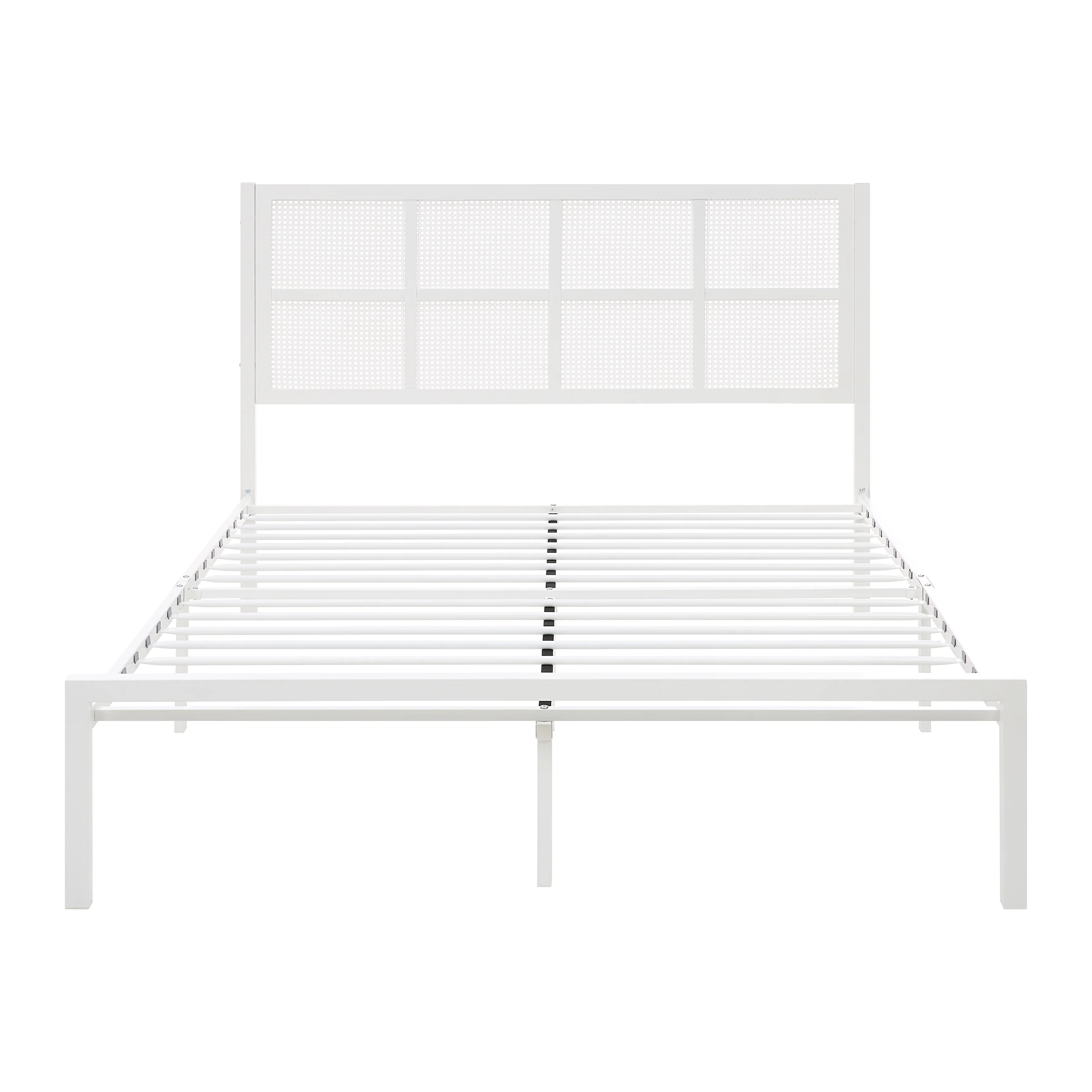 1635WH-1-Bedroom Queen Platform Bed - Image 4