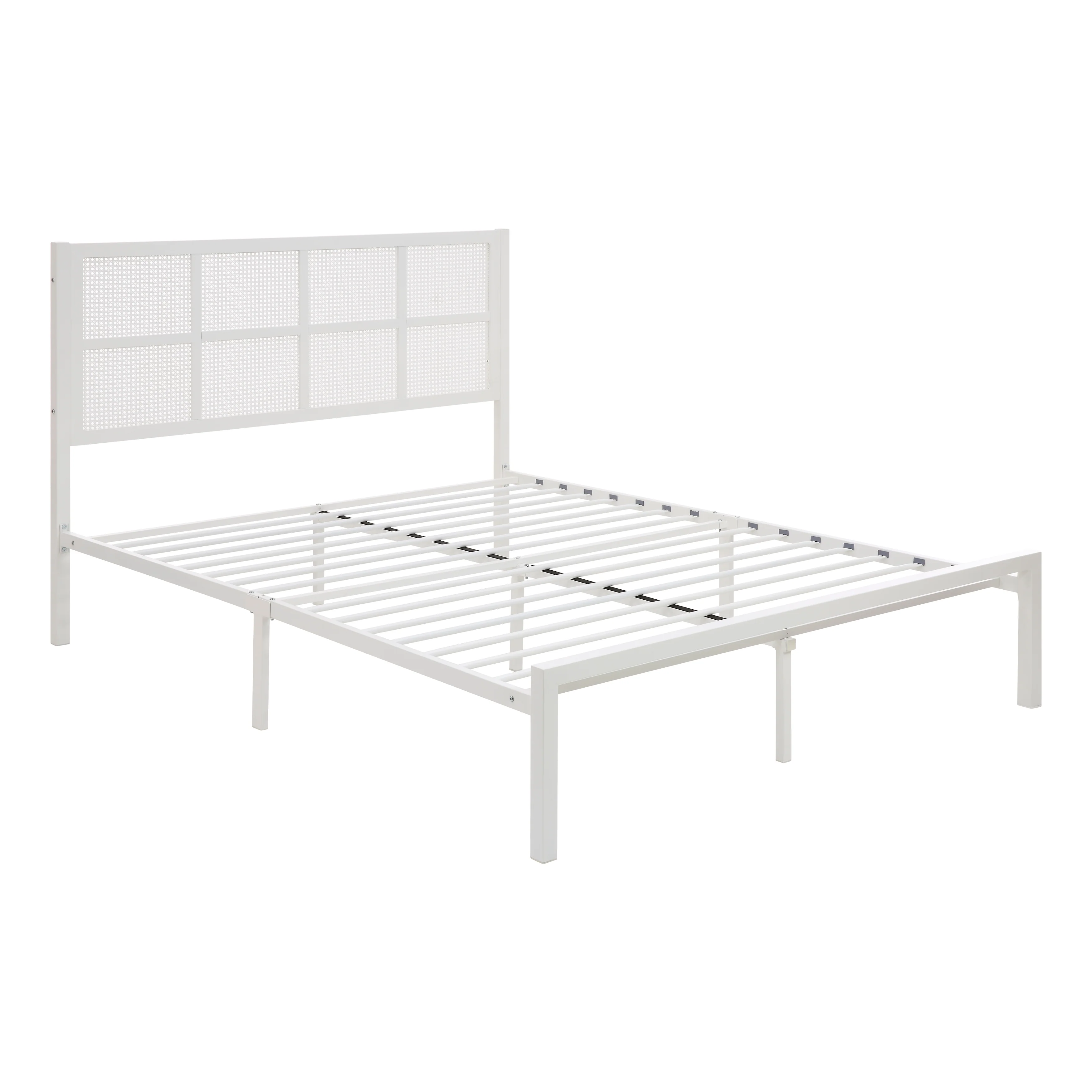 1635WH-1-Bedroom Queen Platform Bed - Image 5