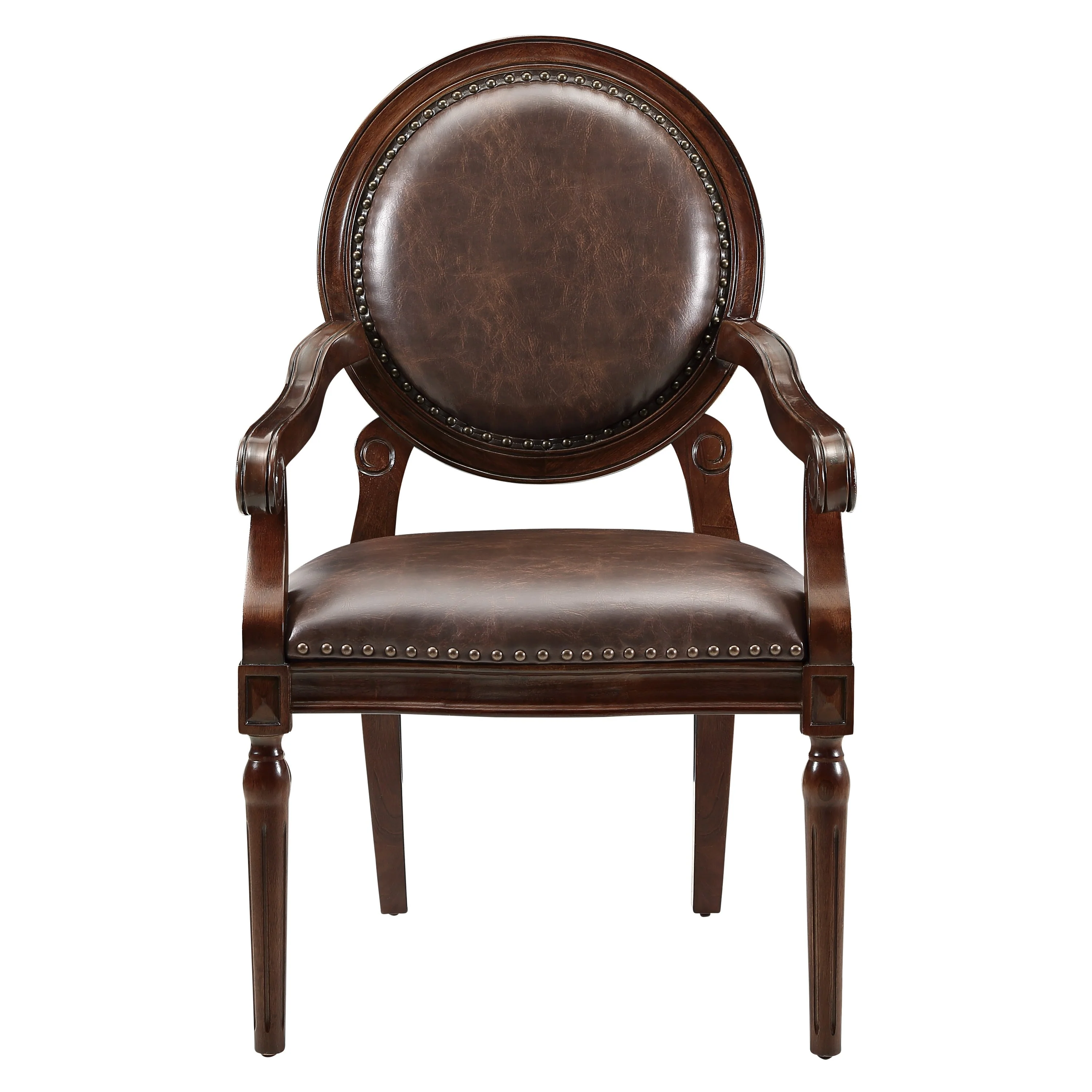 4524DBR - Desk Chair - Image 2