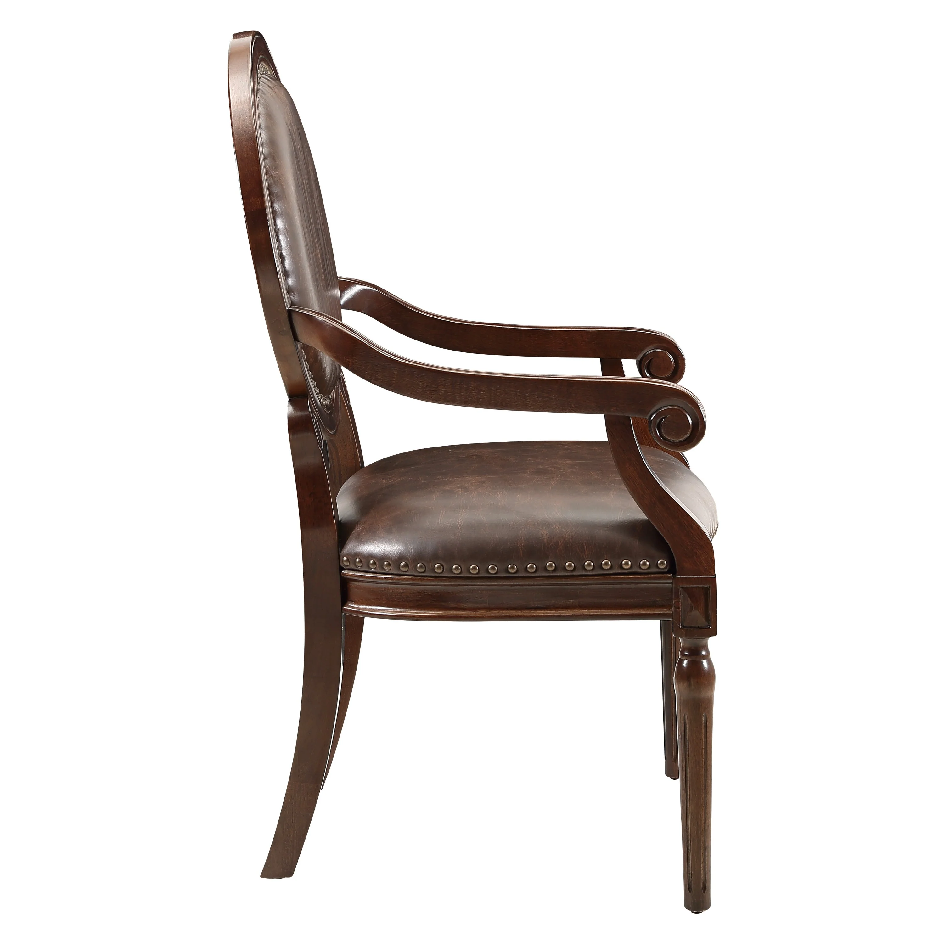 4524DBR - Desk Chair - Image 5