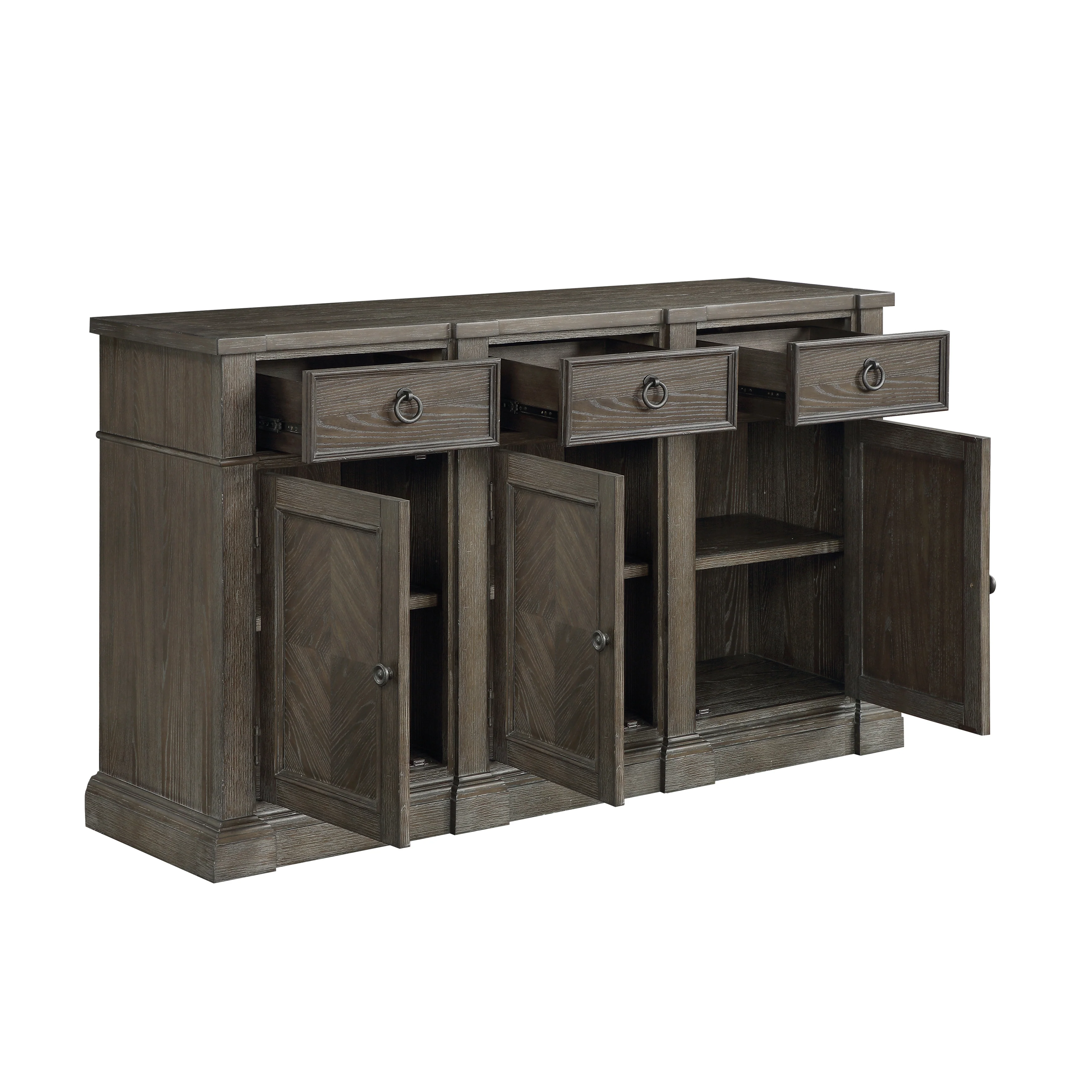 5441-40N - Server with 3 Drawers and 3 Doors - Image 4