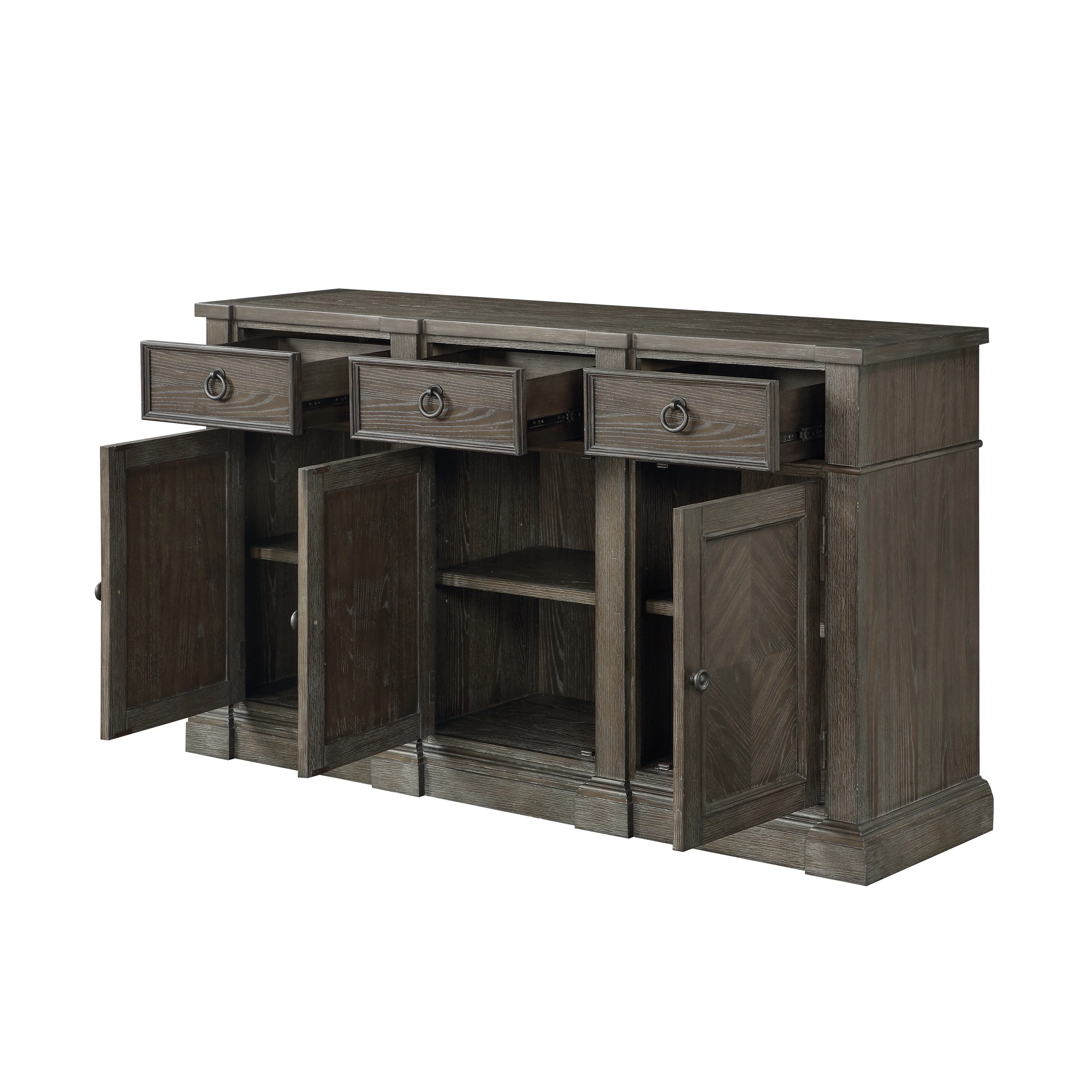 5441-40N - Server with 3 Drawers and 3 Doors - Image 5