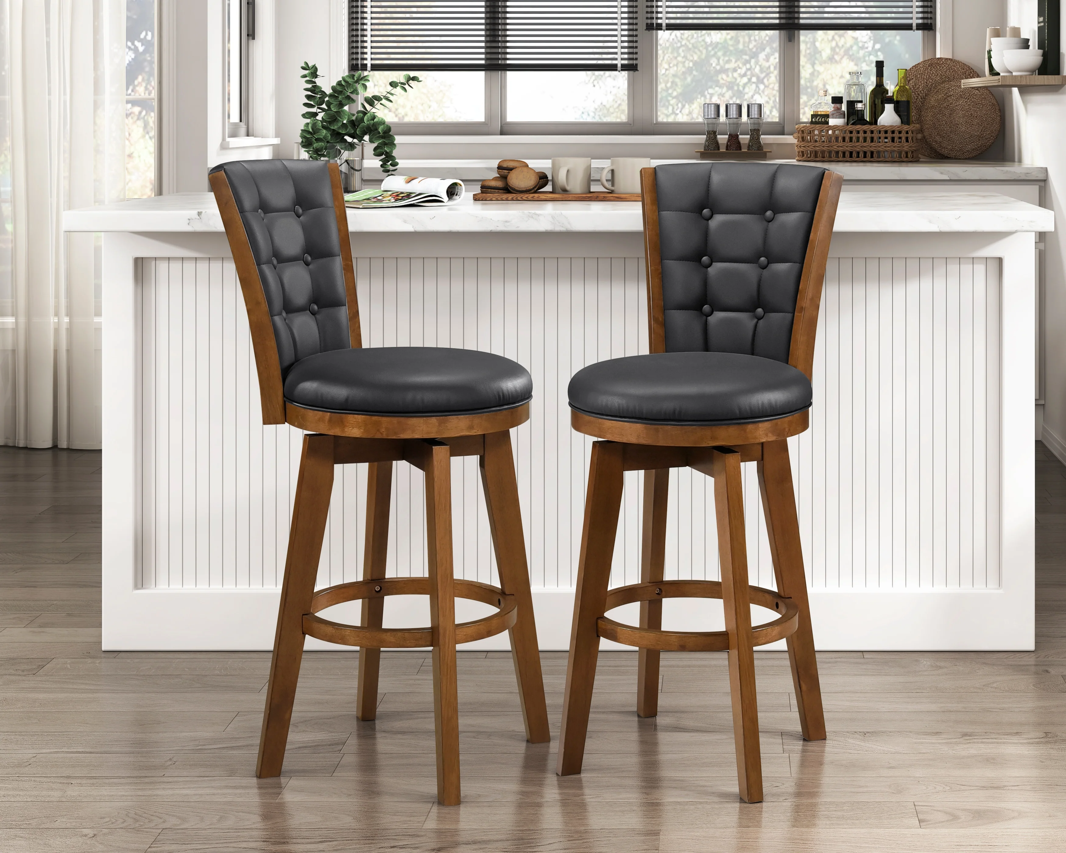 5505-29BKS - Swivel Pub Height Chair - Image 5