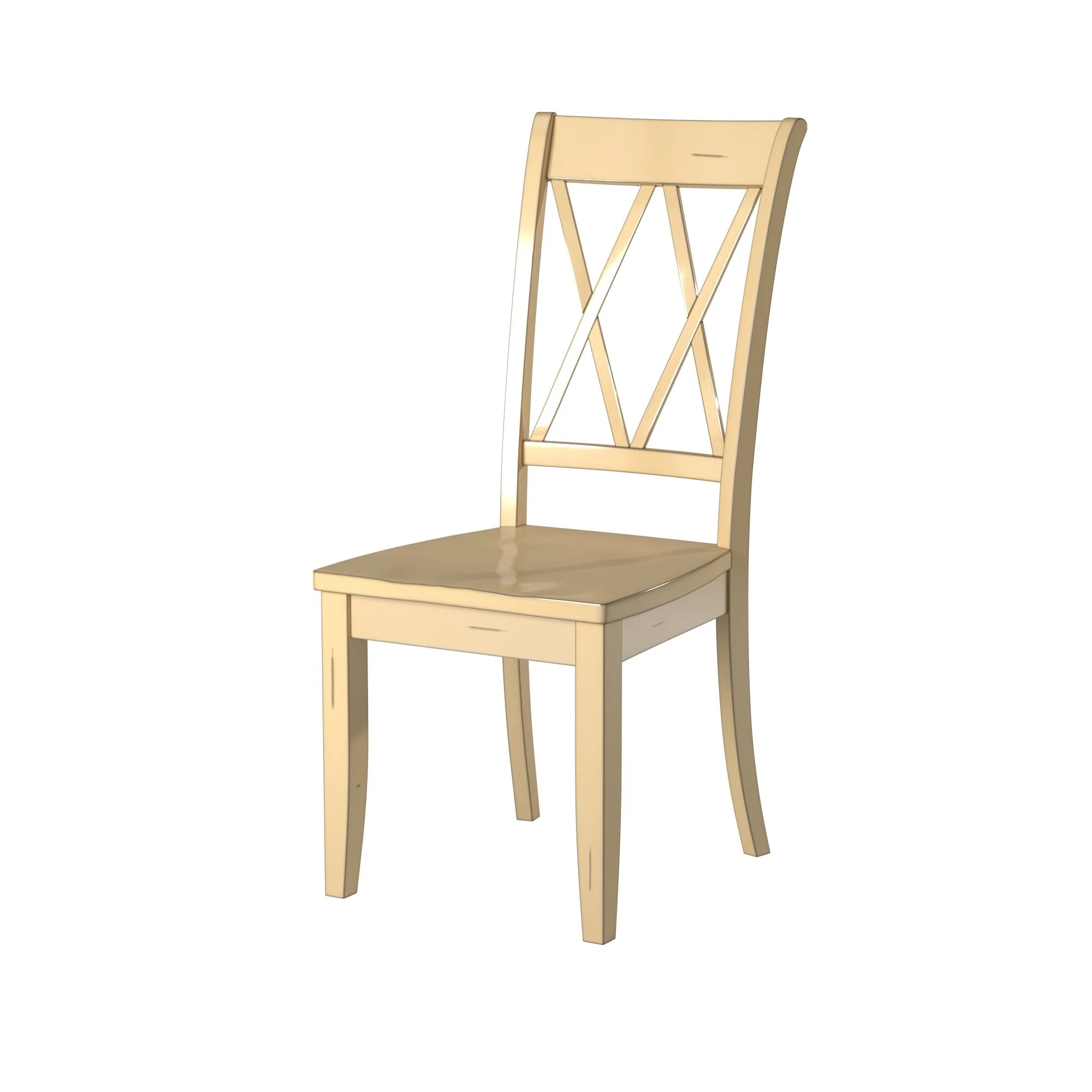 5516BMS - Side Chair, Buttermilk - Image 2