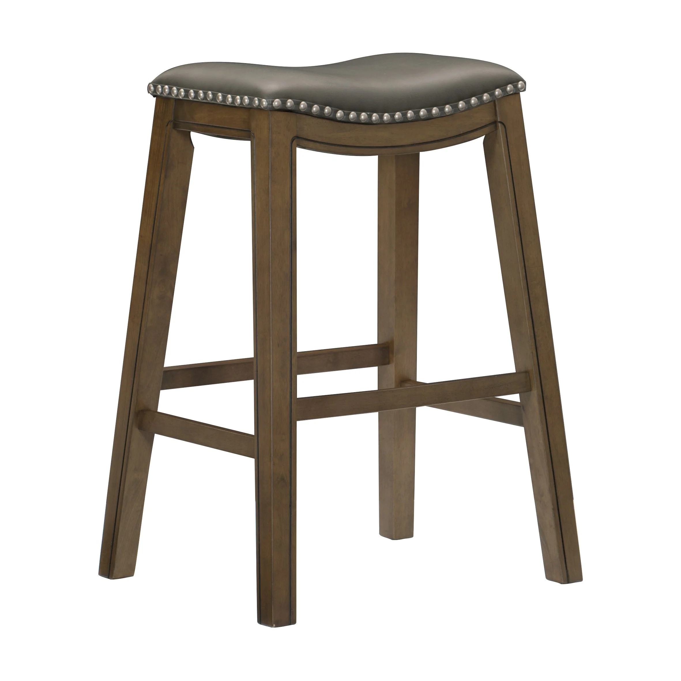 5682GRY-29 - 29 Pub Height Stool, Gray - Image 2