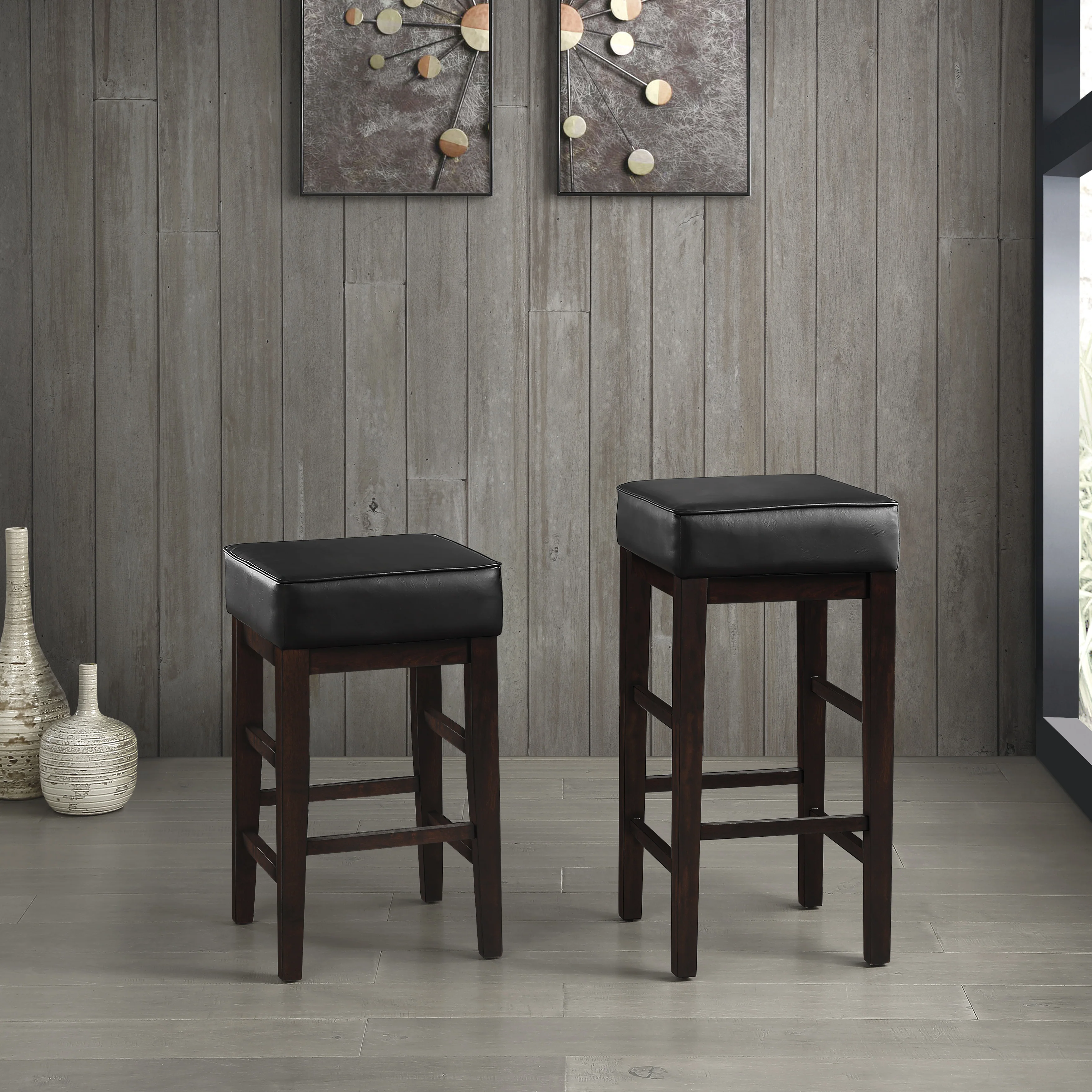 5684BK-29 - Pub Height Stool - Image 2