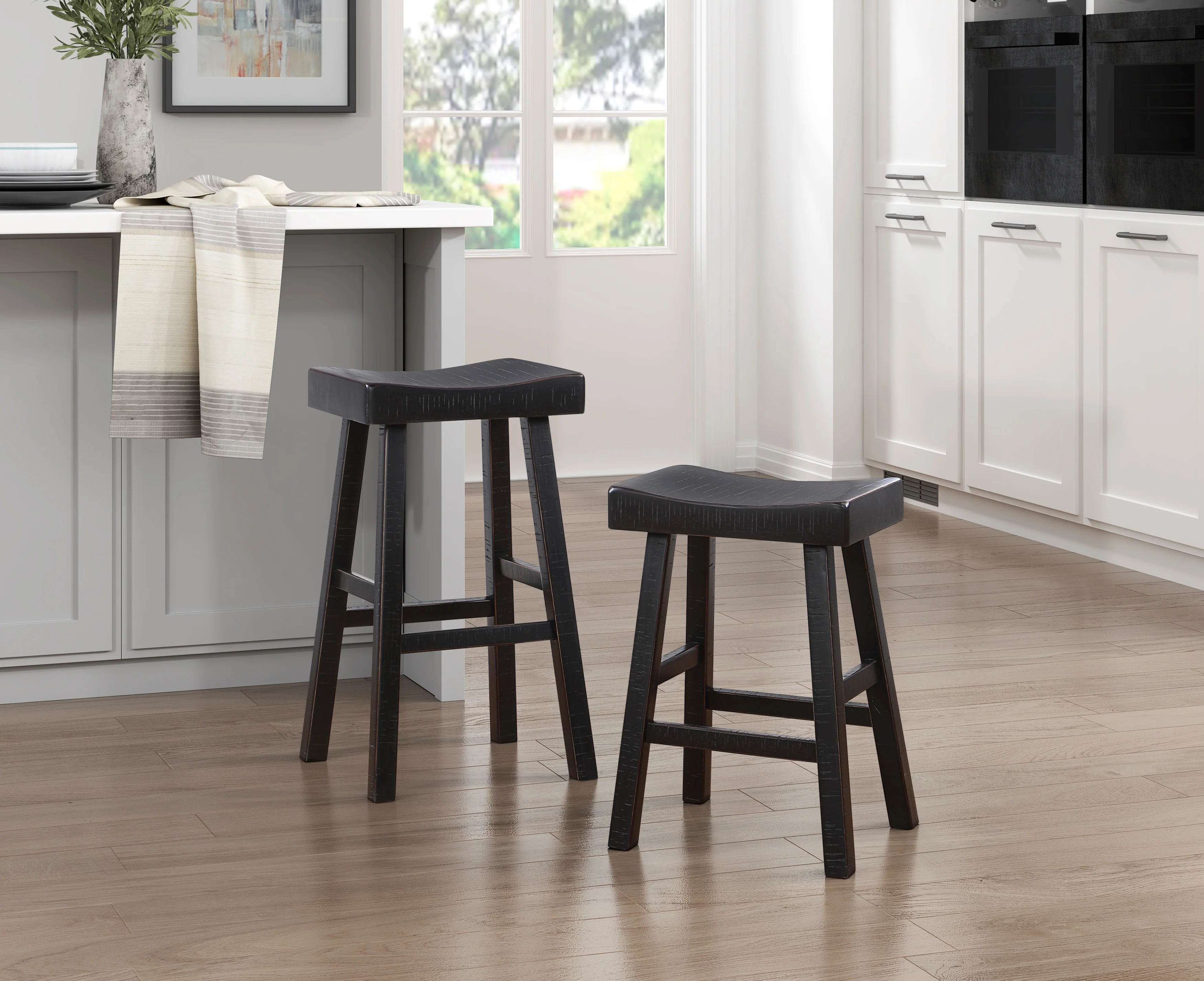 5687BLK-24 - Counter Height Stool - Image 2