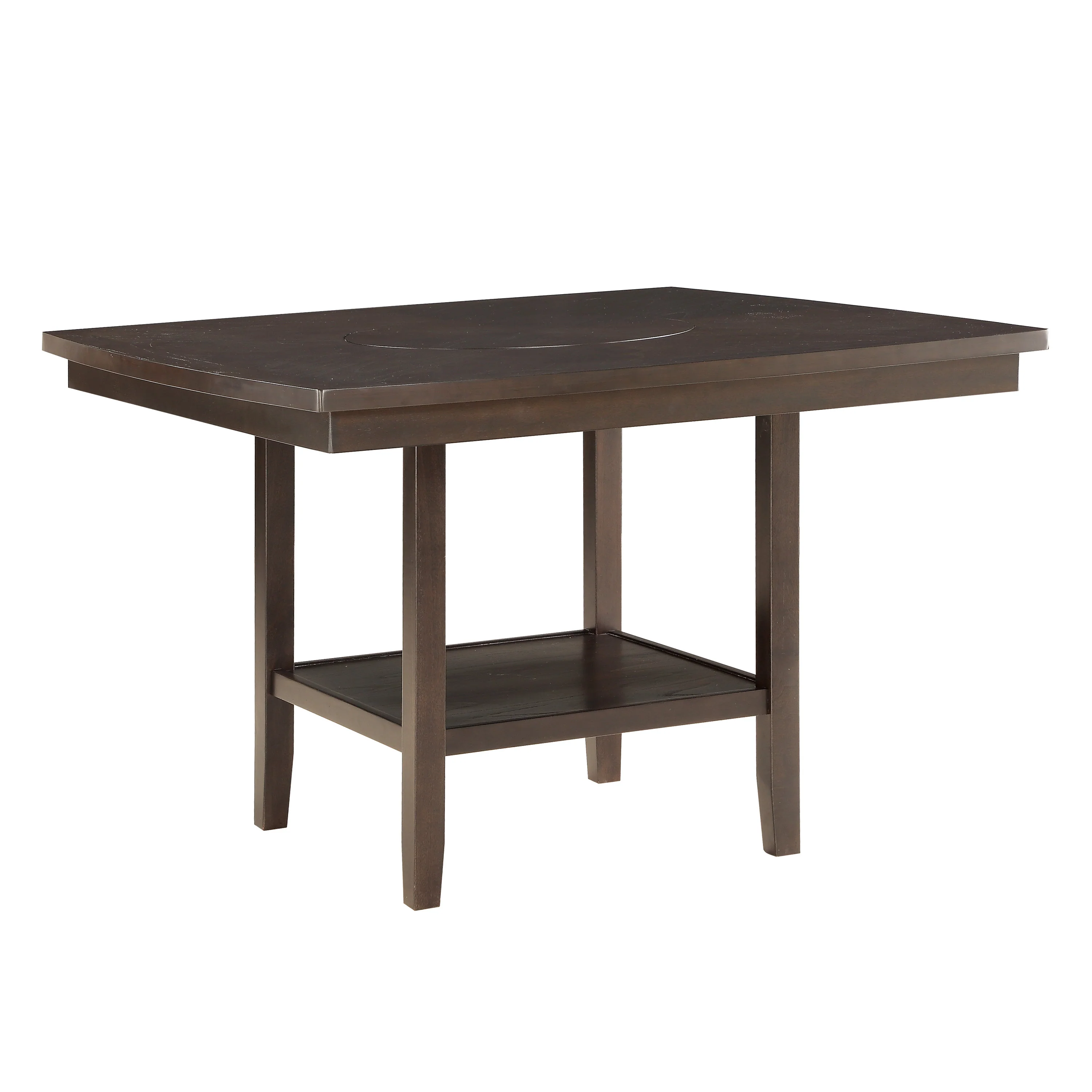 5716-36 - Counter Height Table with Lazy Susan - Image 3