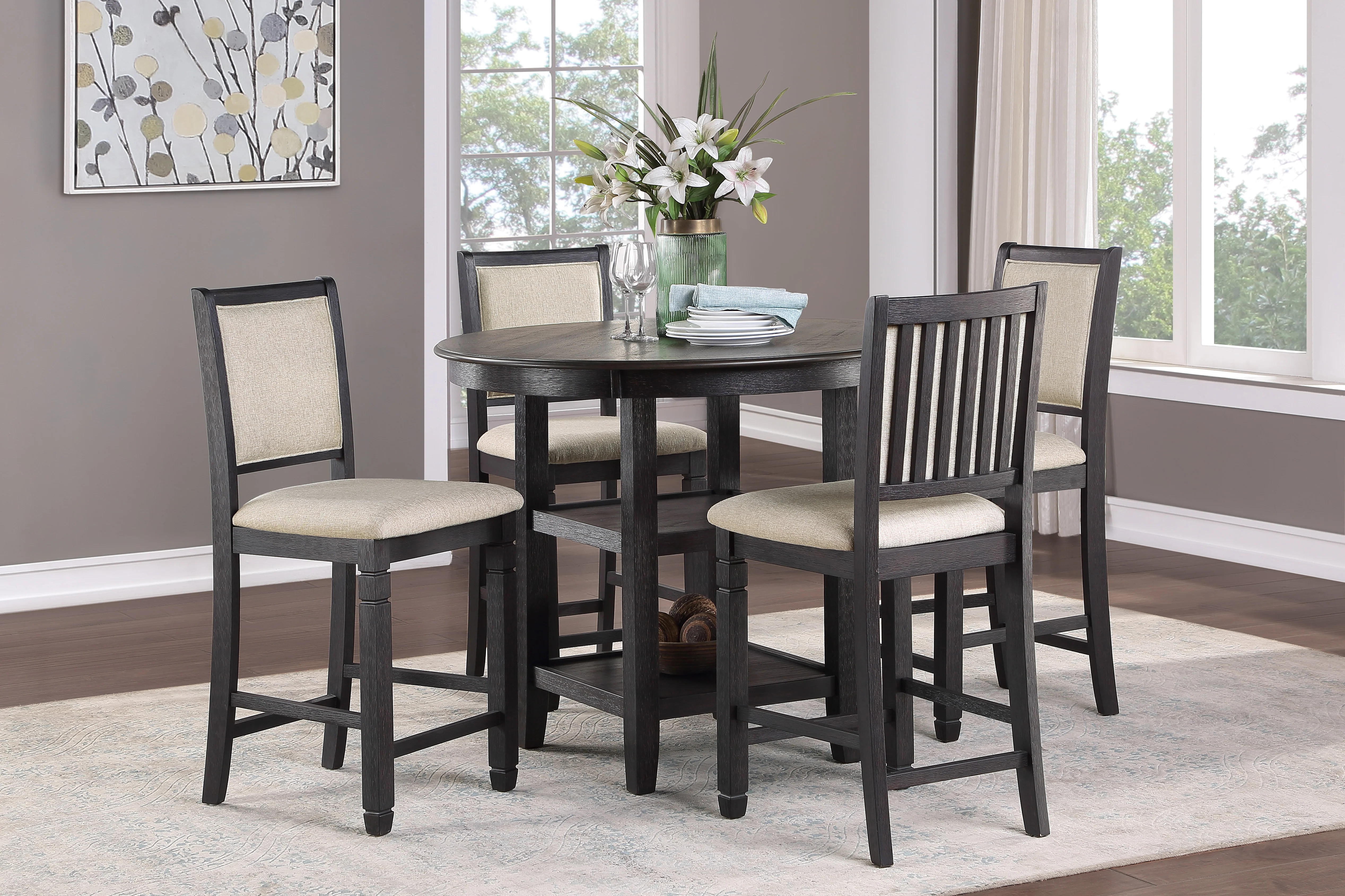 5800BK-36 - Counter Height Table - Image 4