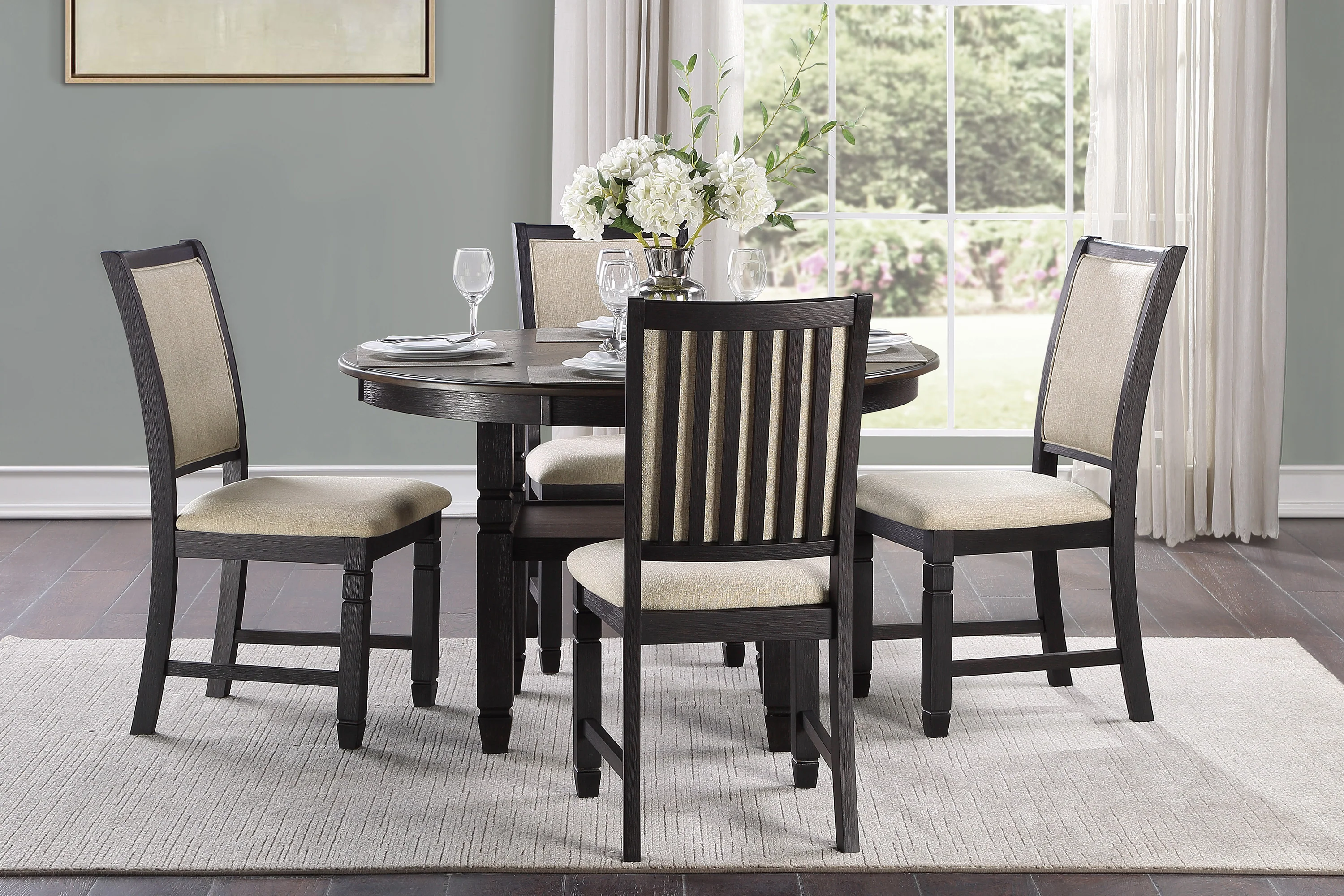 5800BK-48RD - Dining Table - Image 4