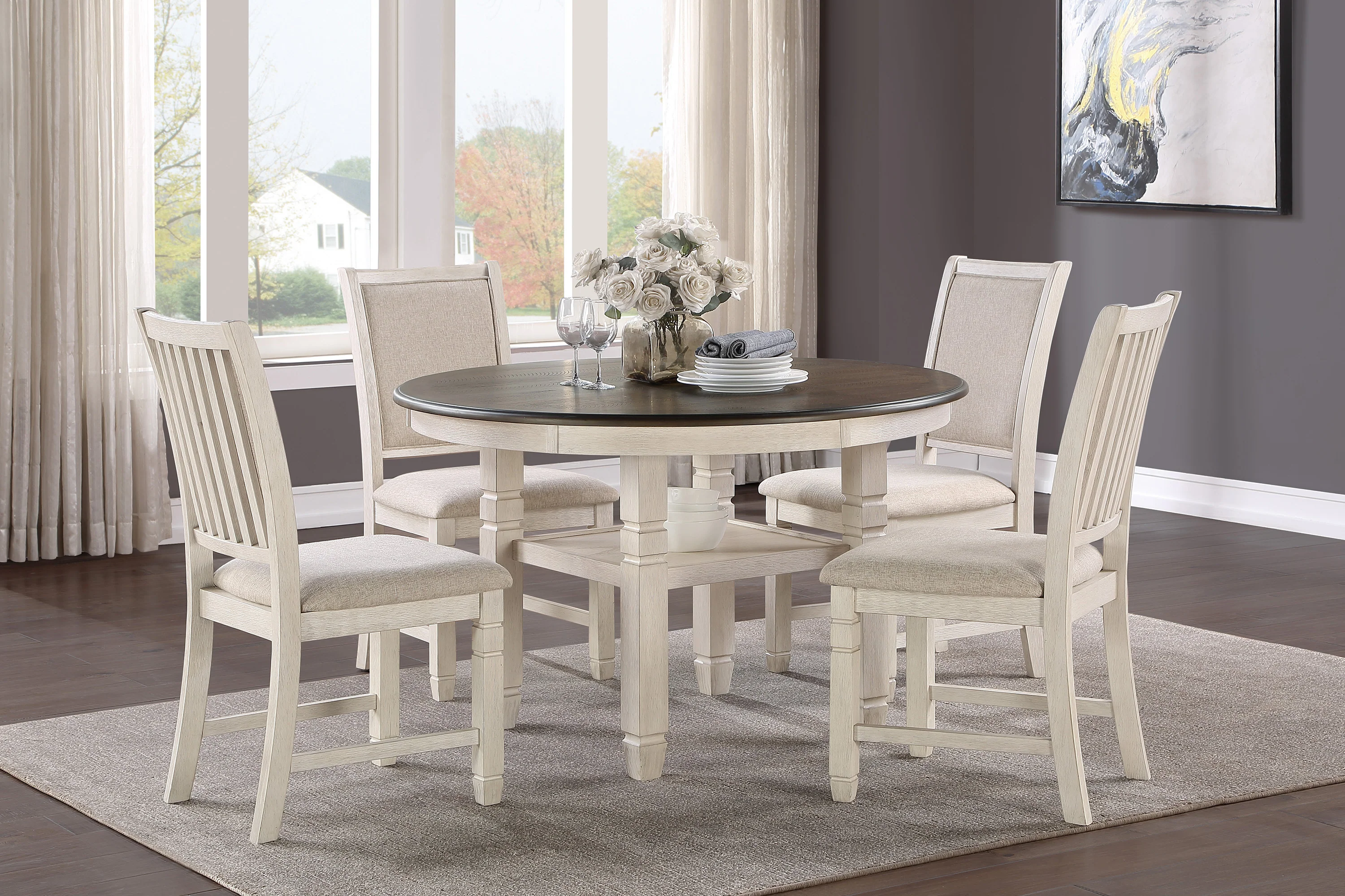 5800WH-48RD - Dining Table - Image 4