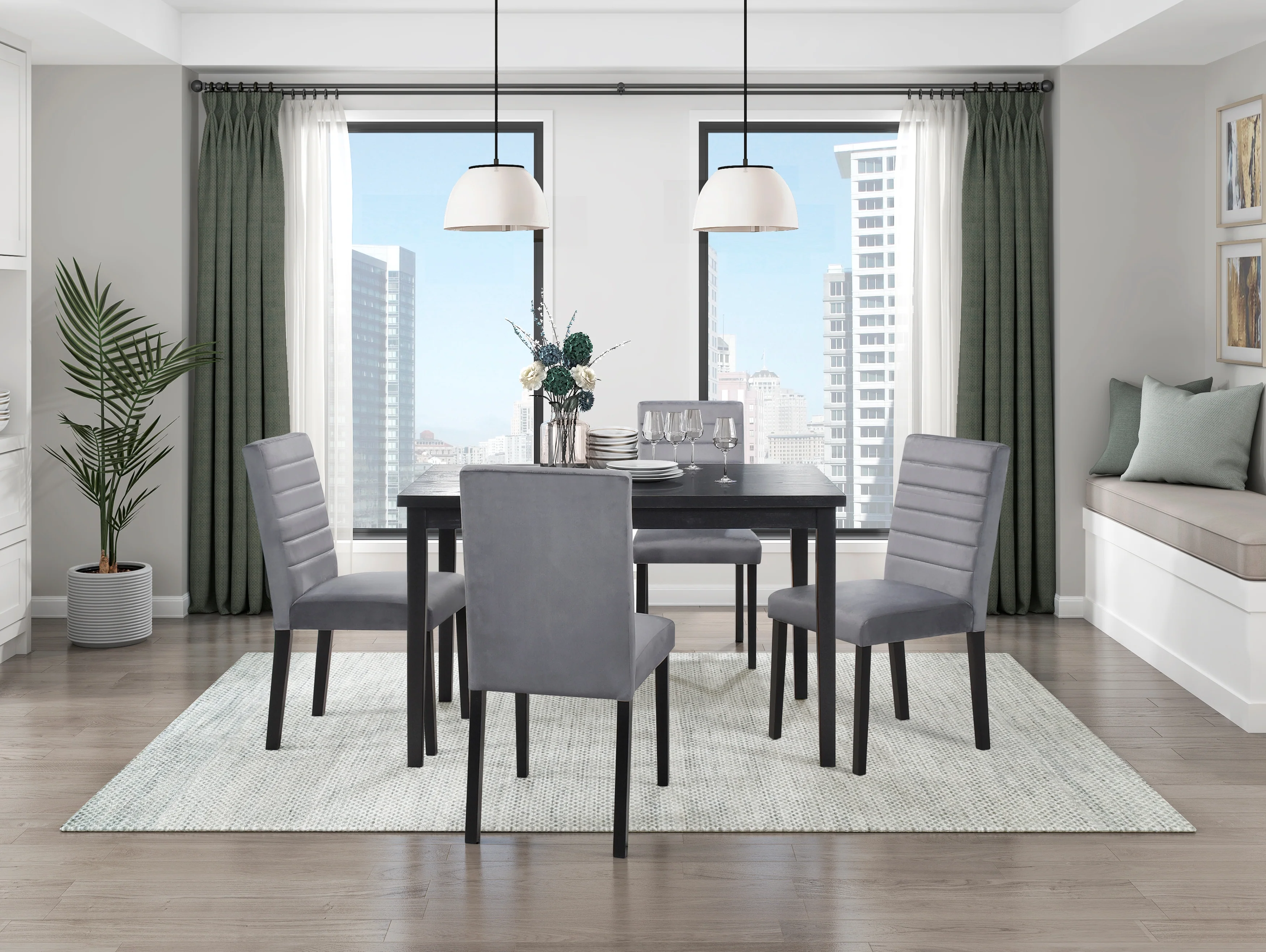 5902-48 - Dining Table - Image 4
