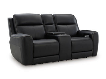 5Z-Comfort Power Reclining Loveseat with Console - Image 12