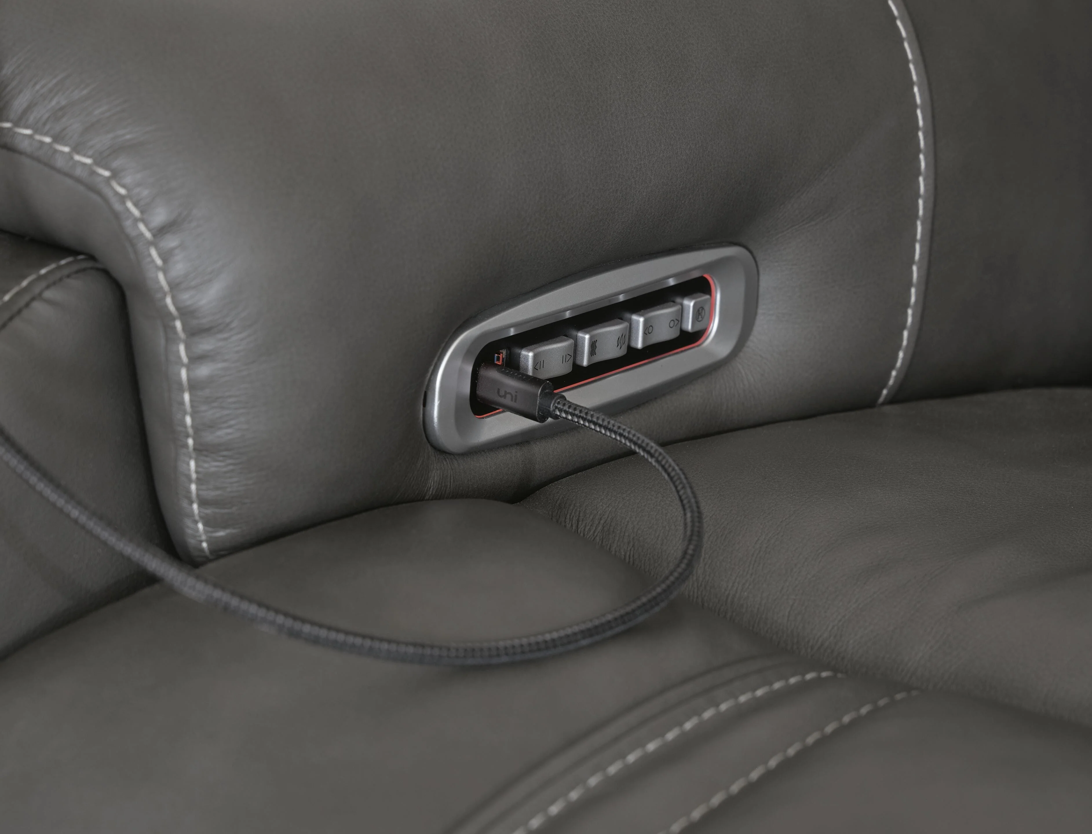 5Z - Pittson Power Sectional Reclining Sofa - Image 5
