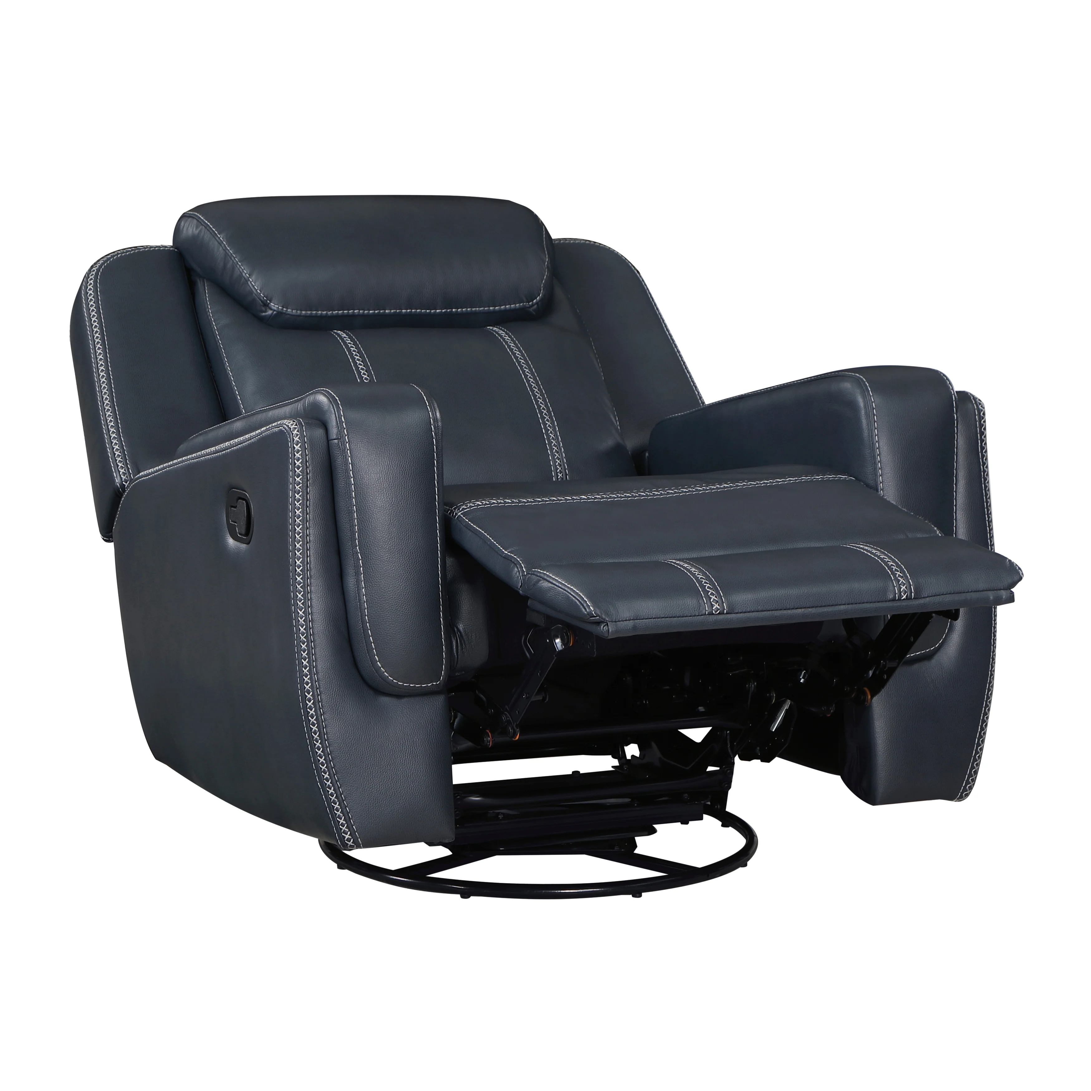 8516BU-1 - Swivel Glider Reclining Chair - Image 5