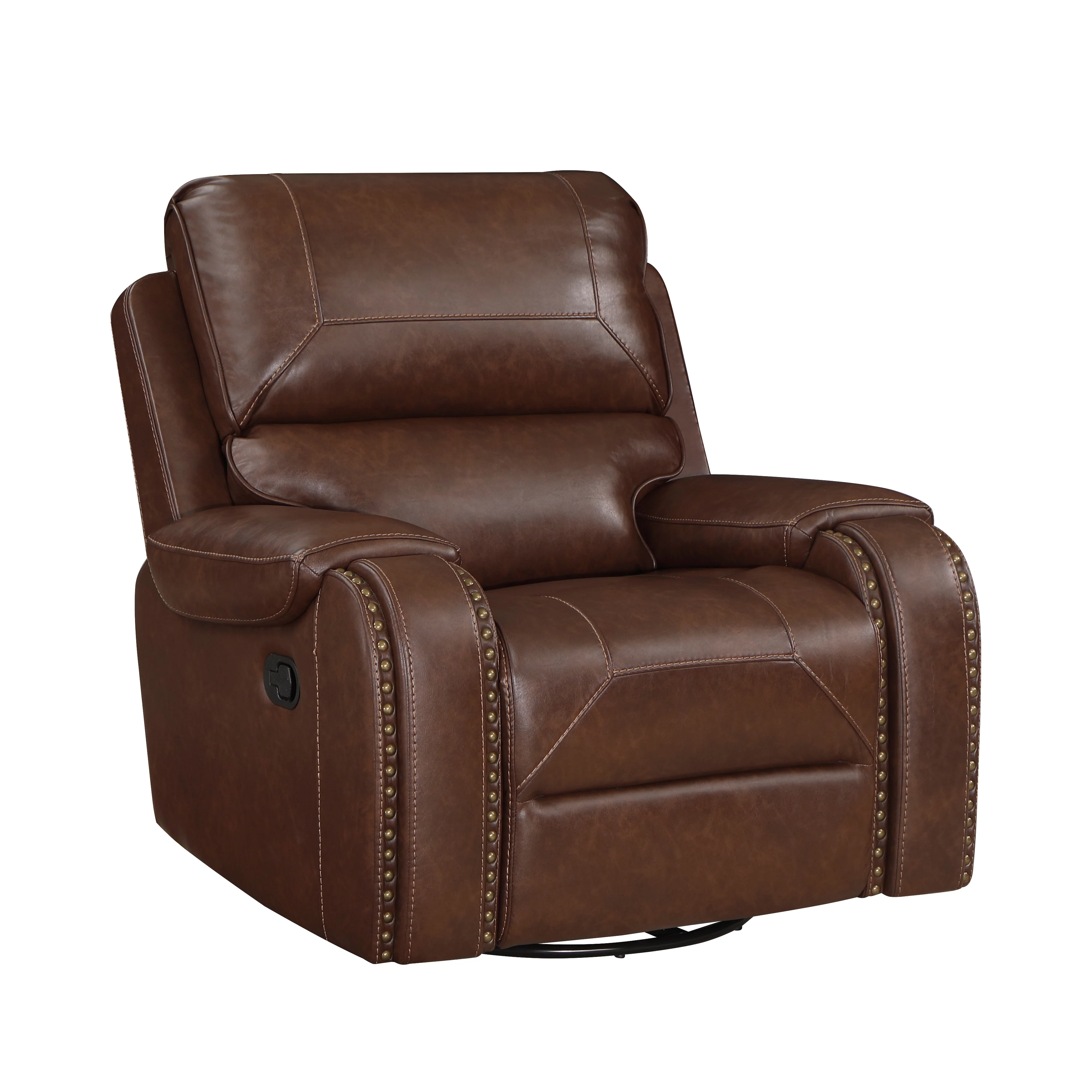 8549BRW-1 - Swivel Glider Reclining Chair - Image 2