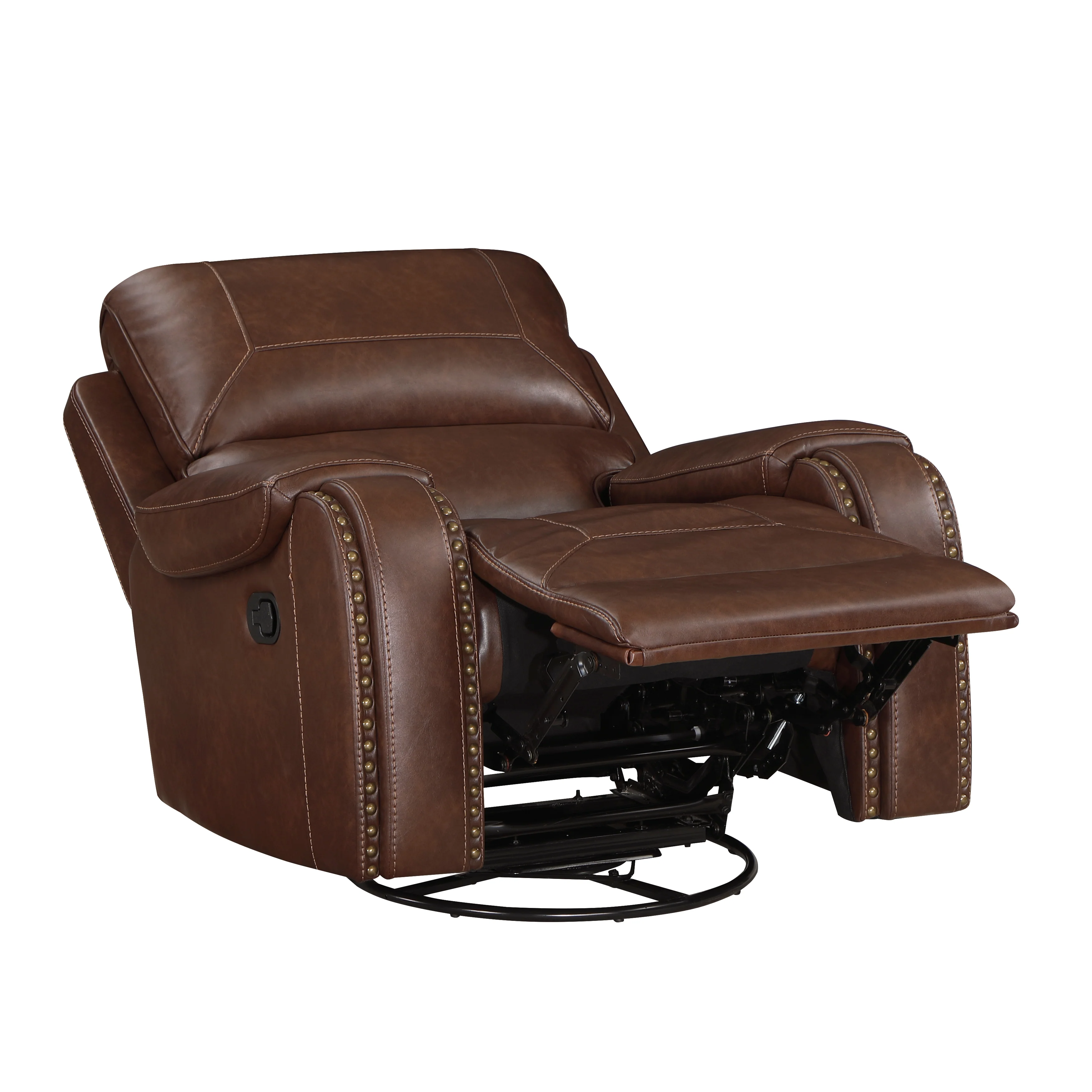 8549BRW-1 - Swivel Glider Reclining Chair - Image 5