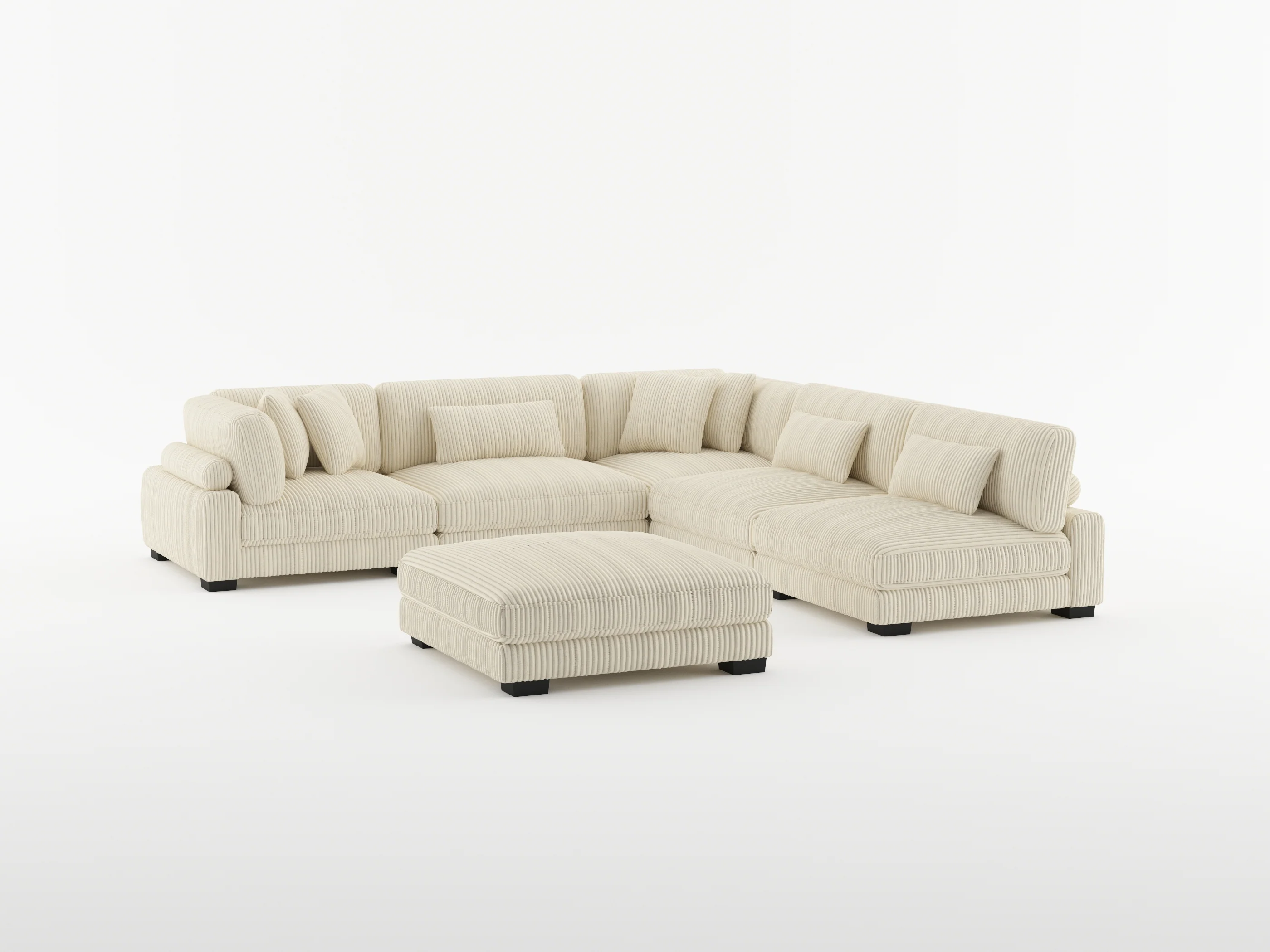 8555GY-4 - Ottoman - Image 2