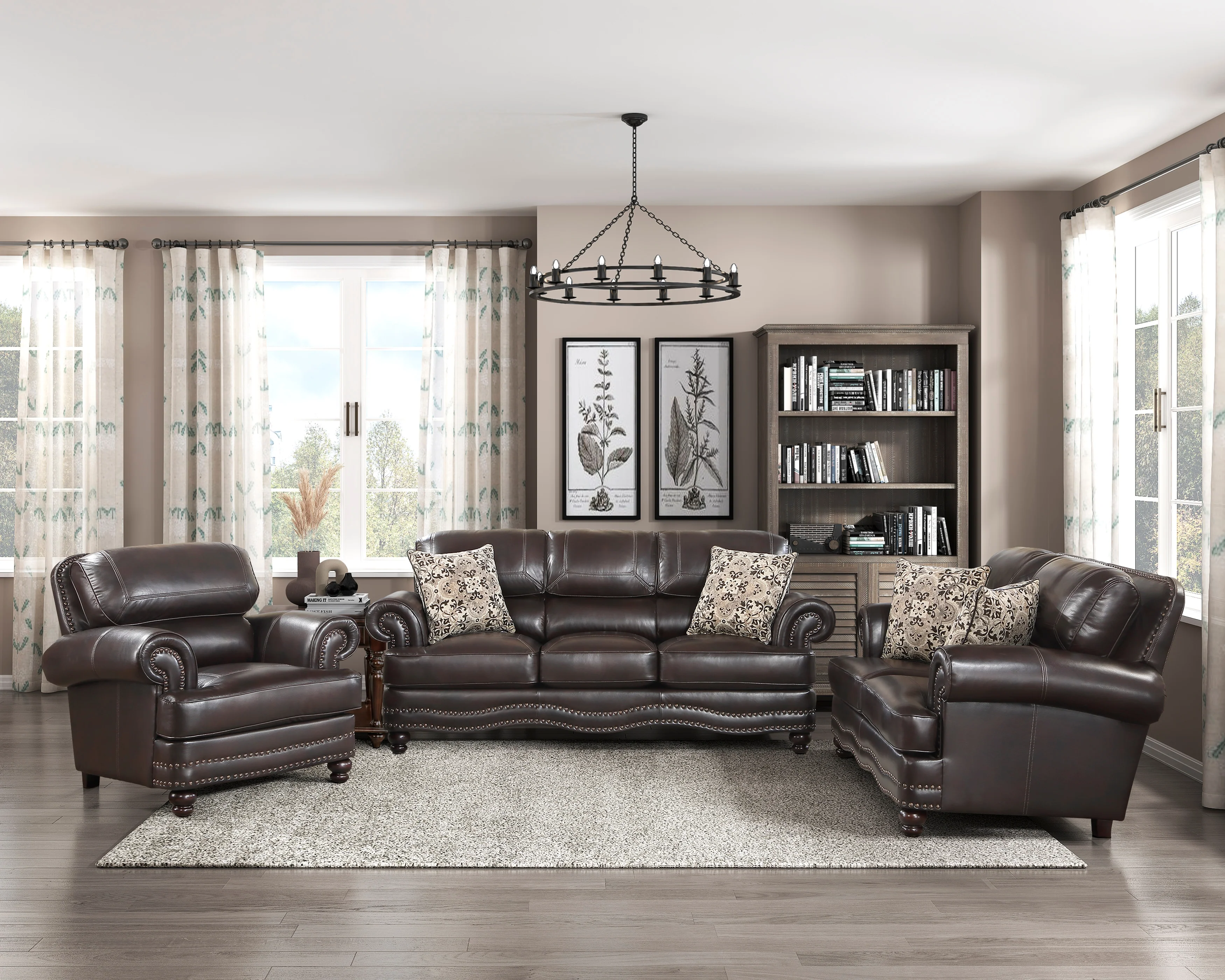 9268BRW-1 - Chair - Image 2