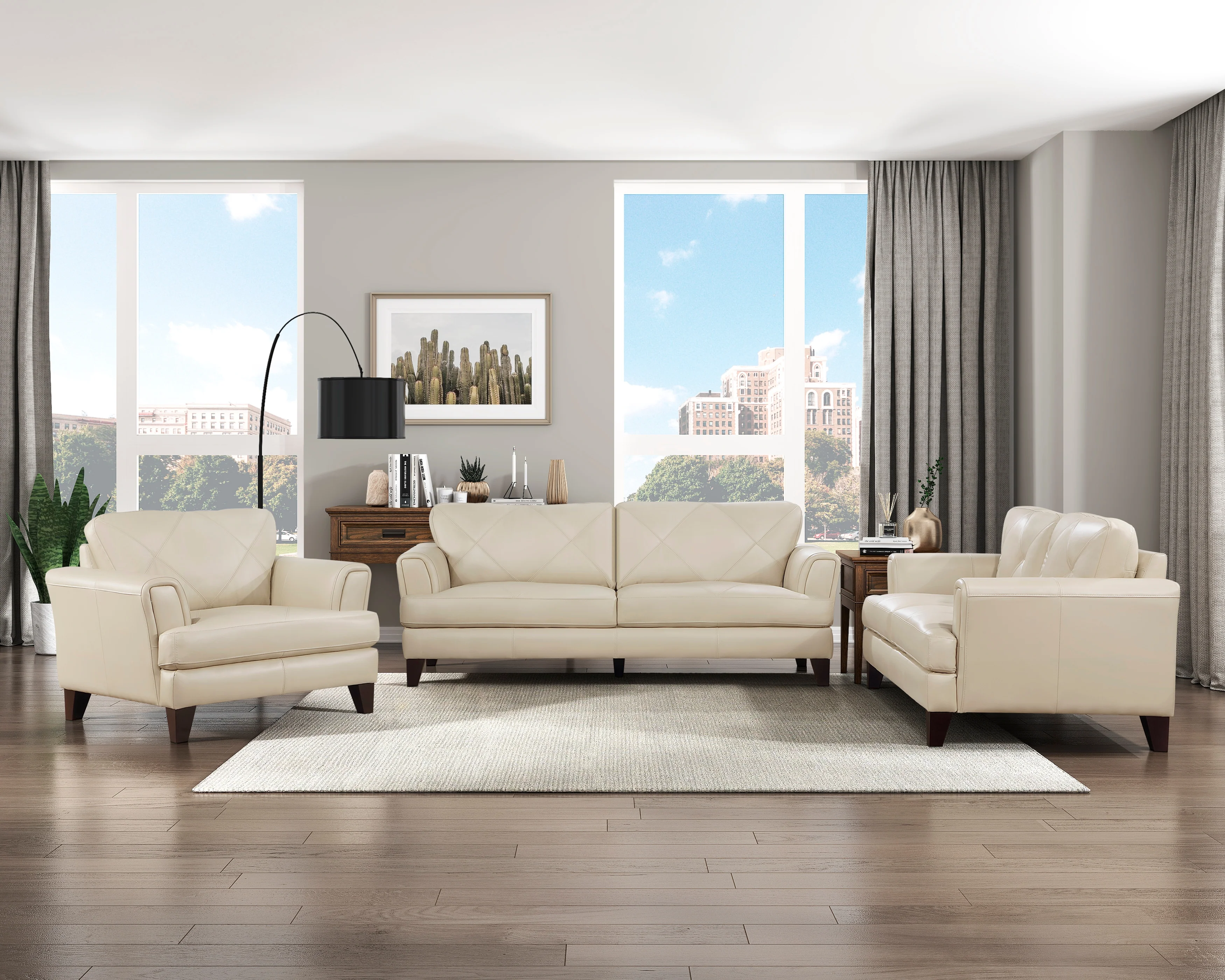 9279CRM-2 - Love Seat - Image 3