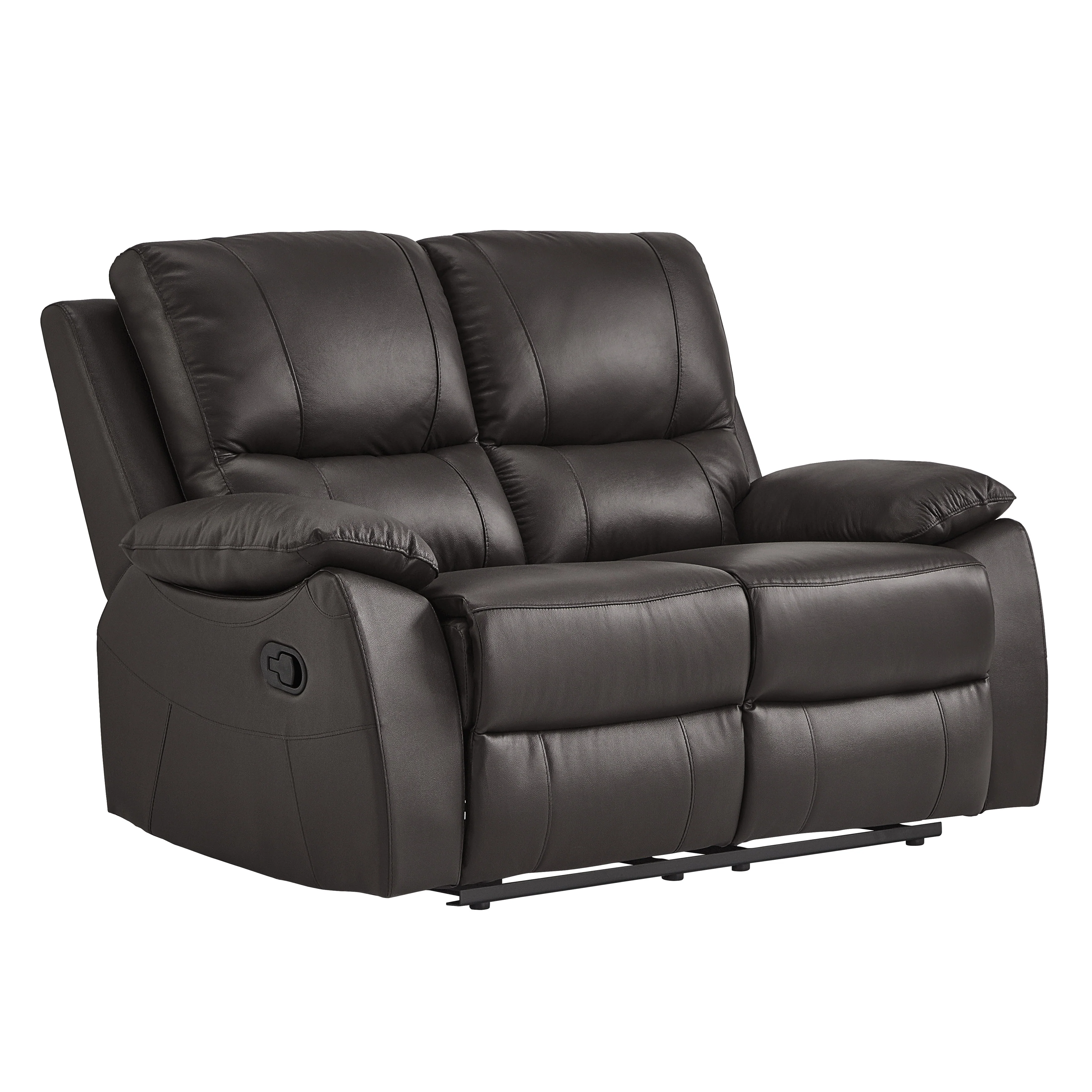 9368BRW-2 - Double Reclining Love Seat - Image 2