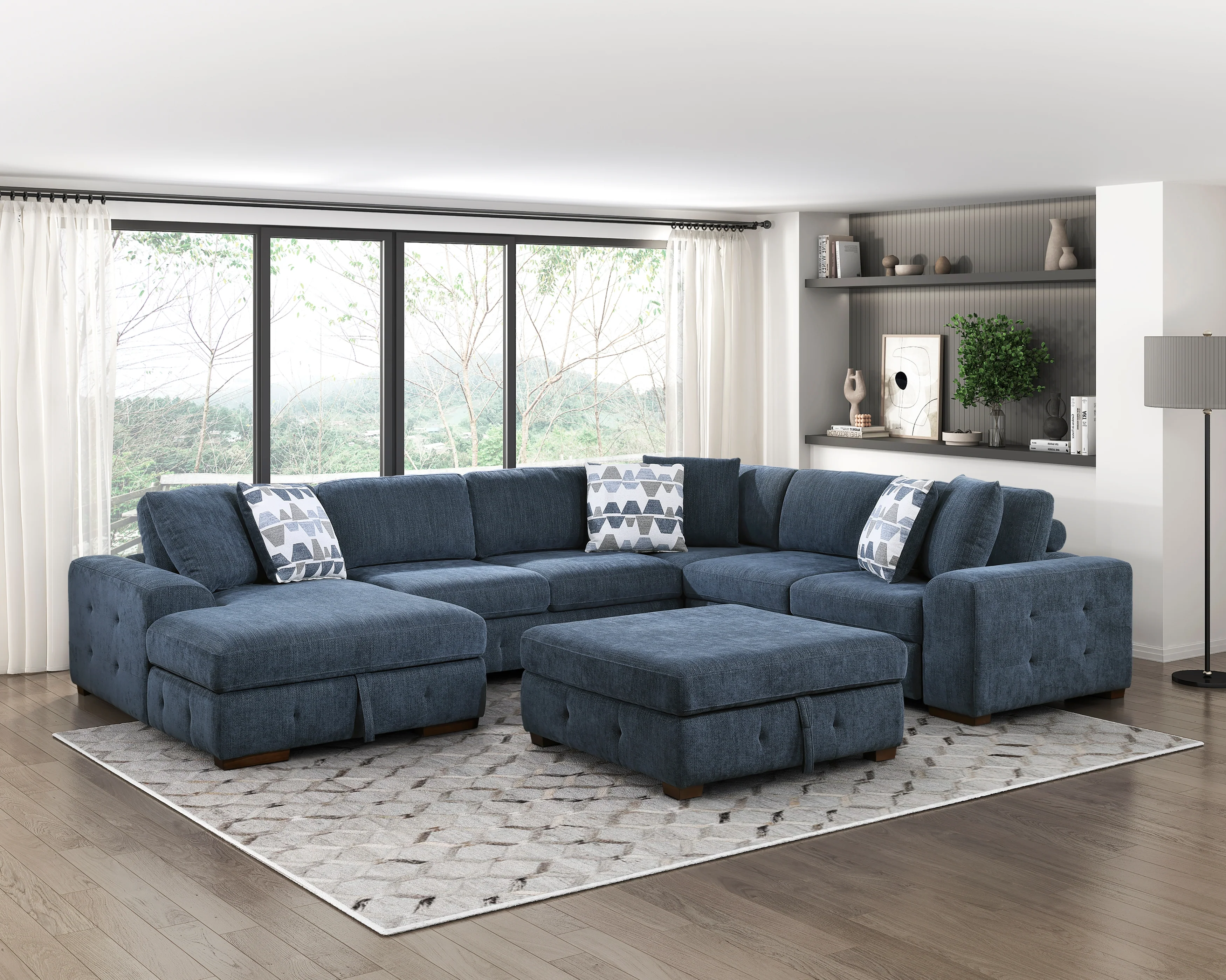 9624BU-4 - Storage Ottoman - Image 4
