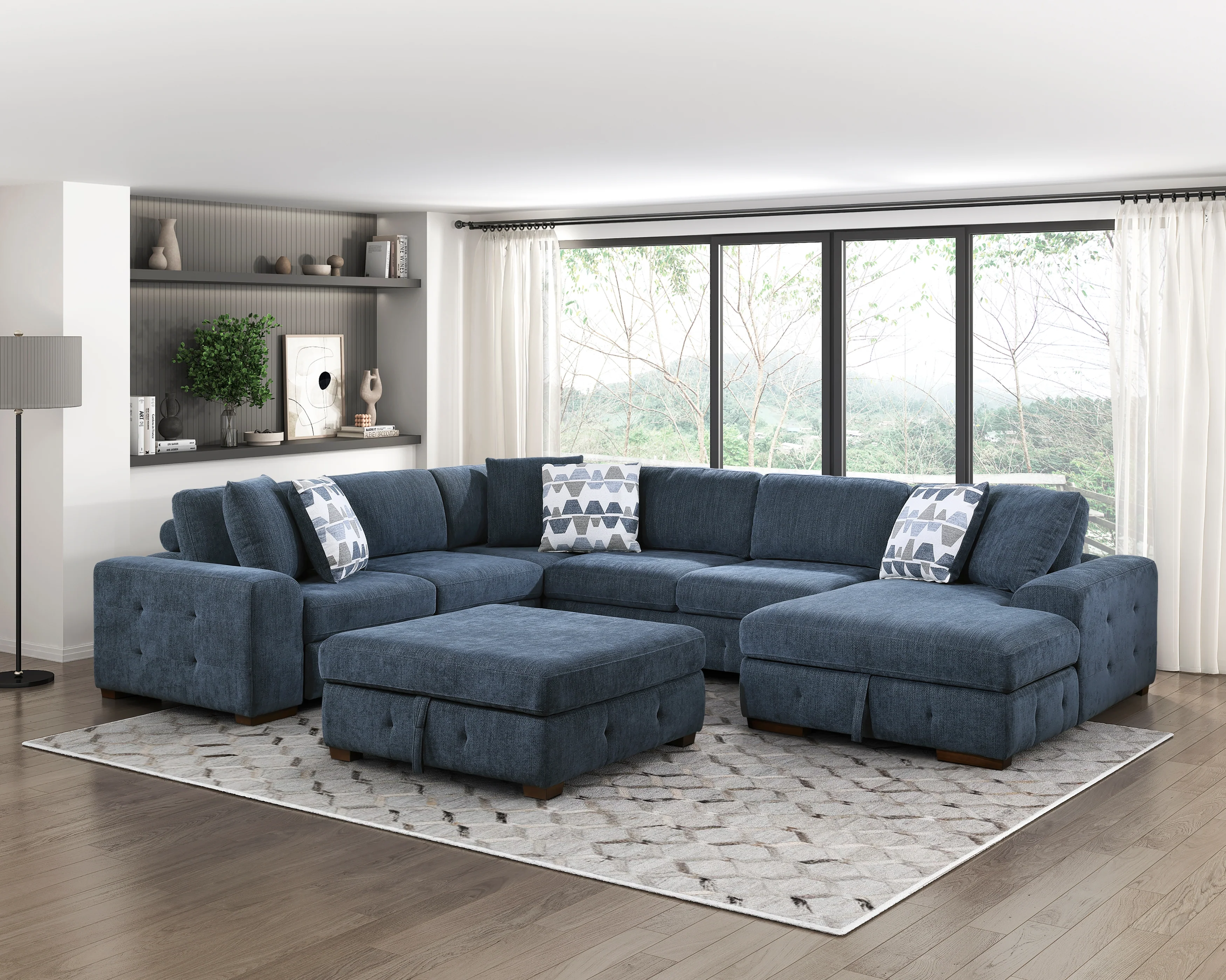 9624BU-4 - Storage Ottoman - Image 5
