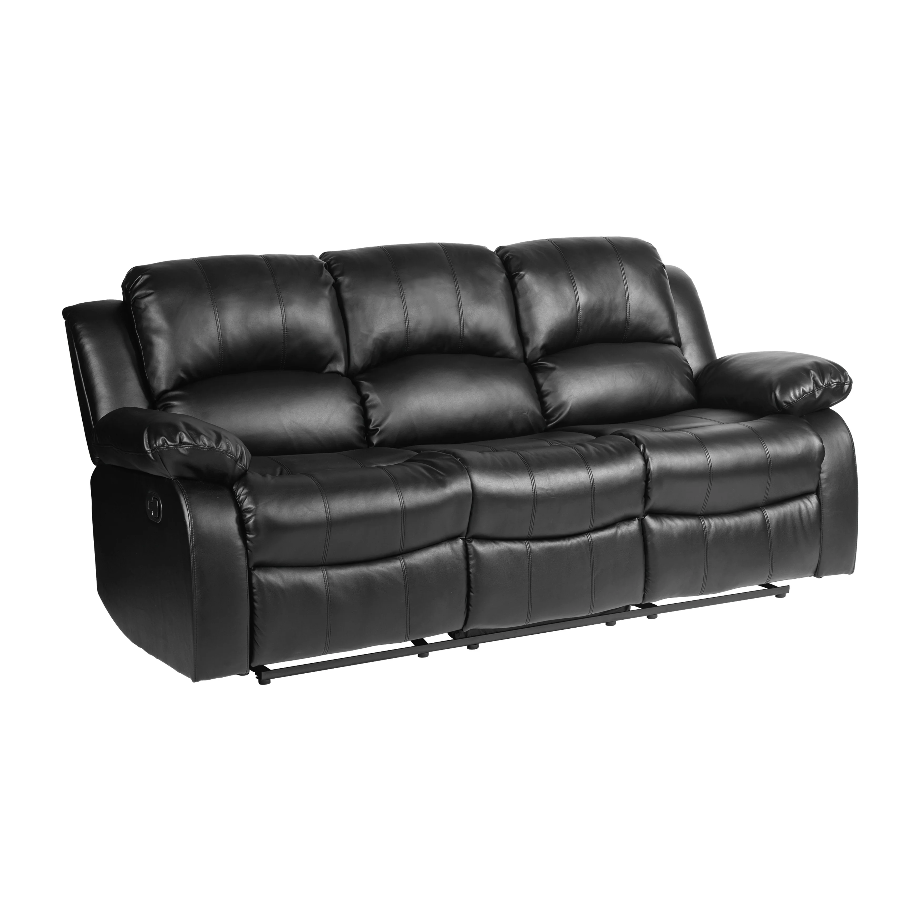 9700BLK-3 - Double Reclining Sofa - Image 2