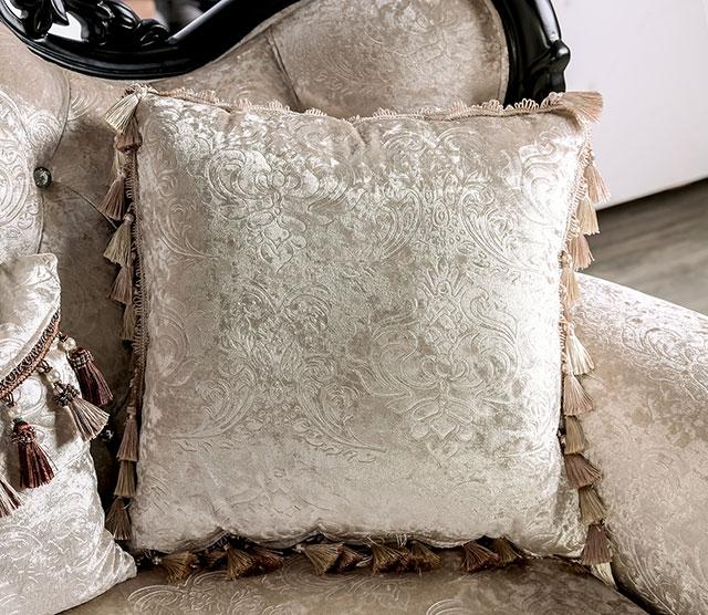 Acapulco White & Espresso Loveseat - Image 14