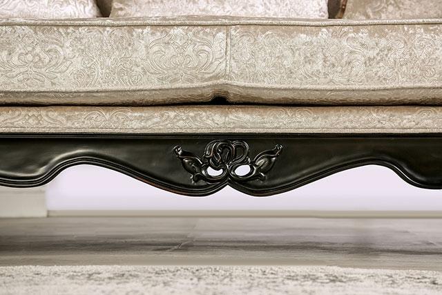 Acapulco White & Espresso Loveseat - Image 19
