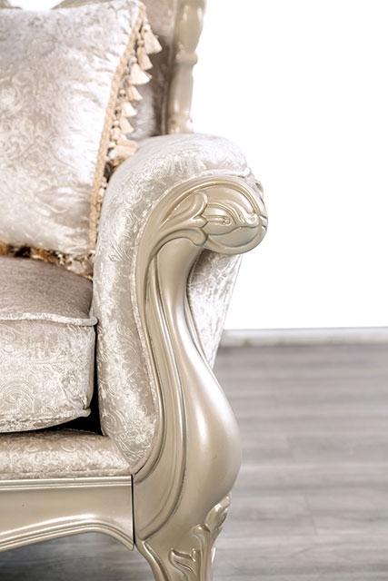 Acapulco White & Espresso Sofa - Image 10