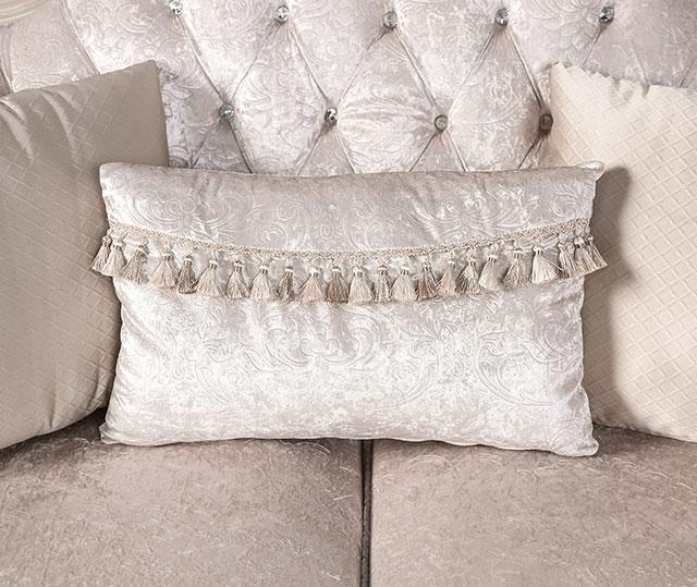 Acapulco White & Espresso Sofa - Image 6