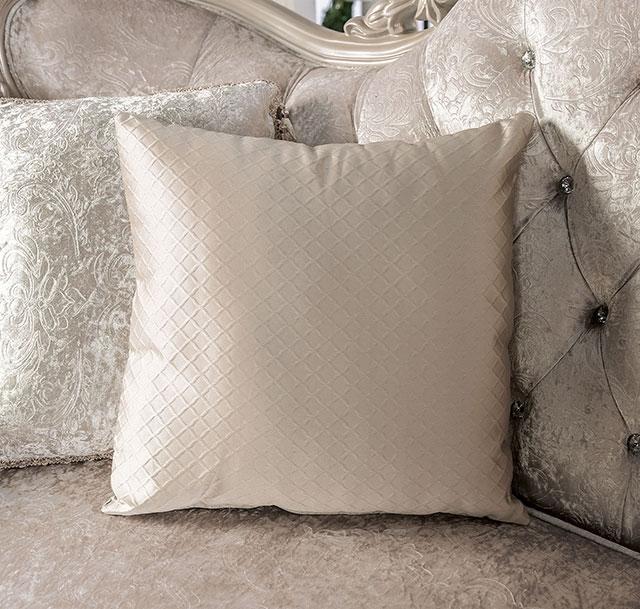 Acapulco White & Espresso Sofa - Image 7