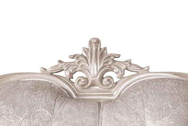 Acapulco White & Espresso Sofa - Image 8
