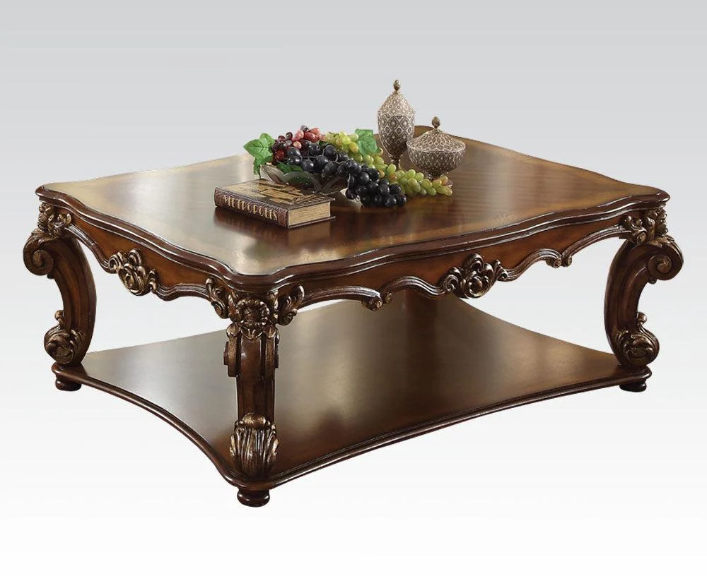 Acme Vendome Rectangular Coffee Table in Cherry 82000