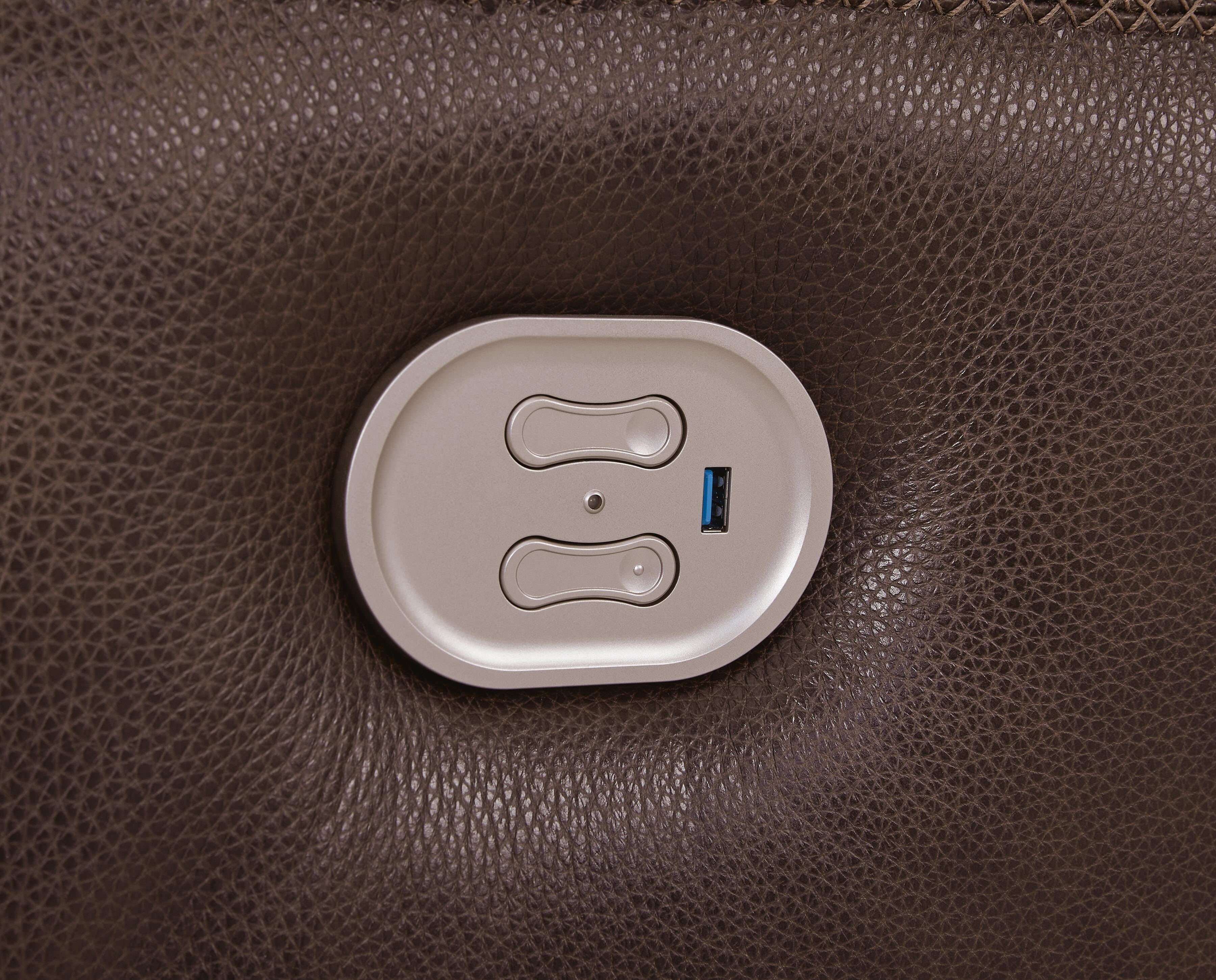 Alessandro Power Reclining Loveseat with Console - Image 10