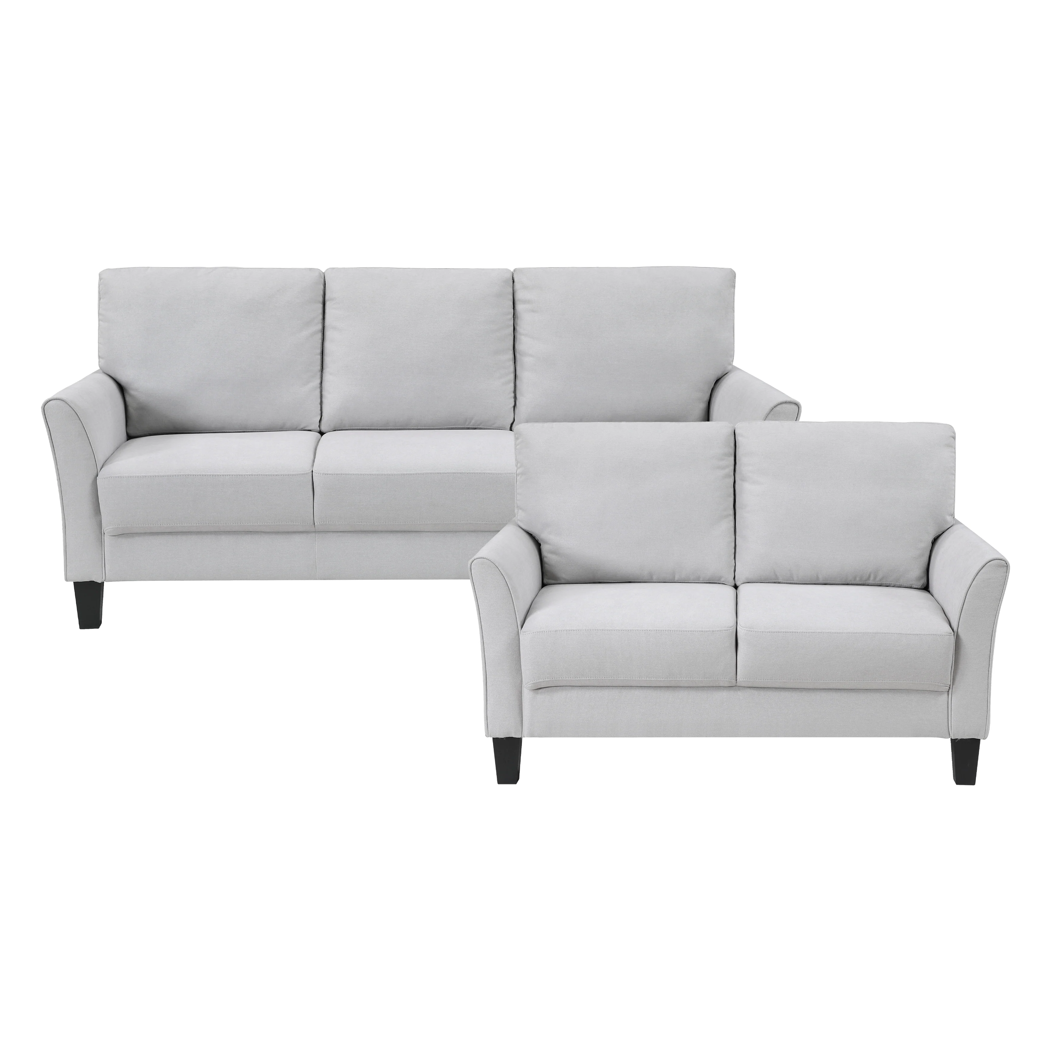Aliana 2pc Set: Sofa, Love - Image 15