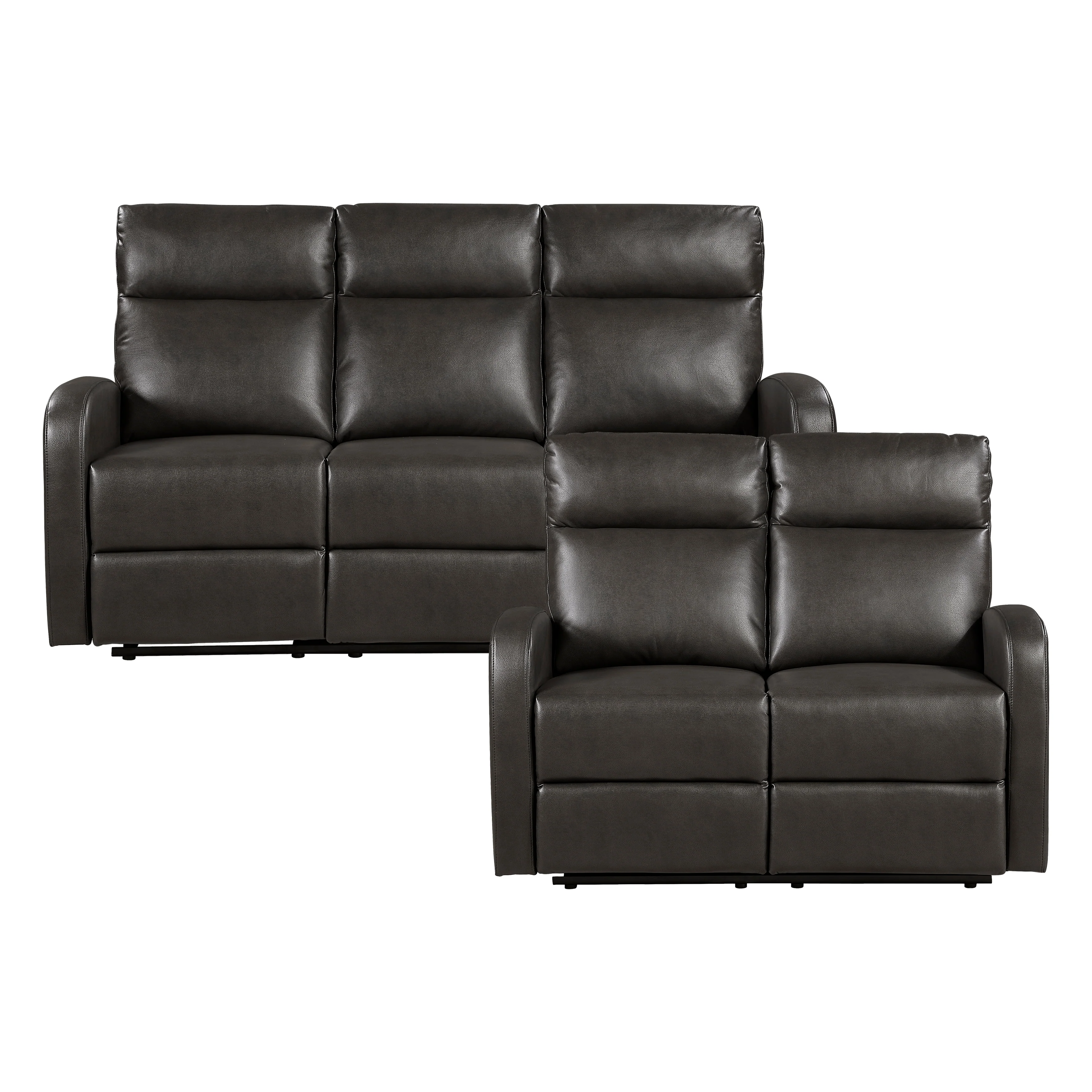 Allen 2pc Set: Sofa, Love - Image 10