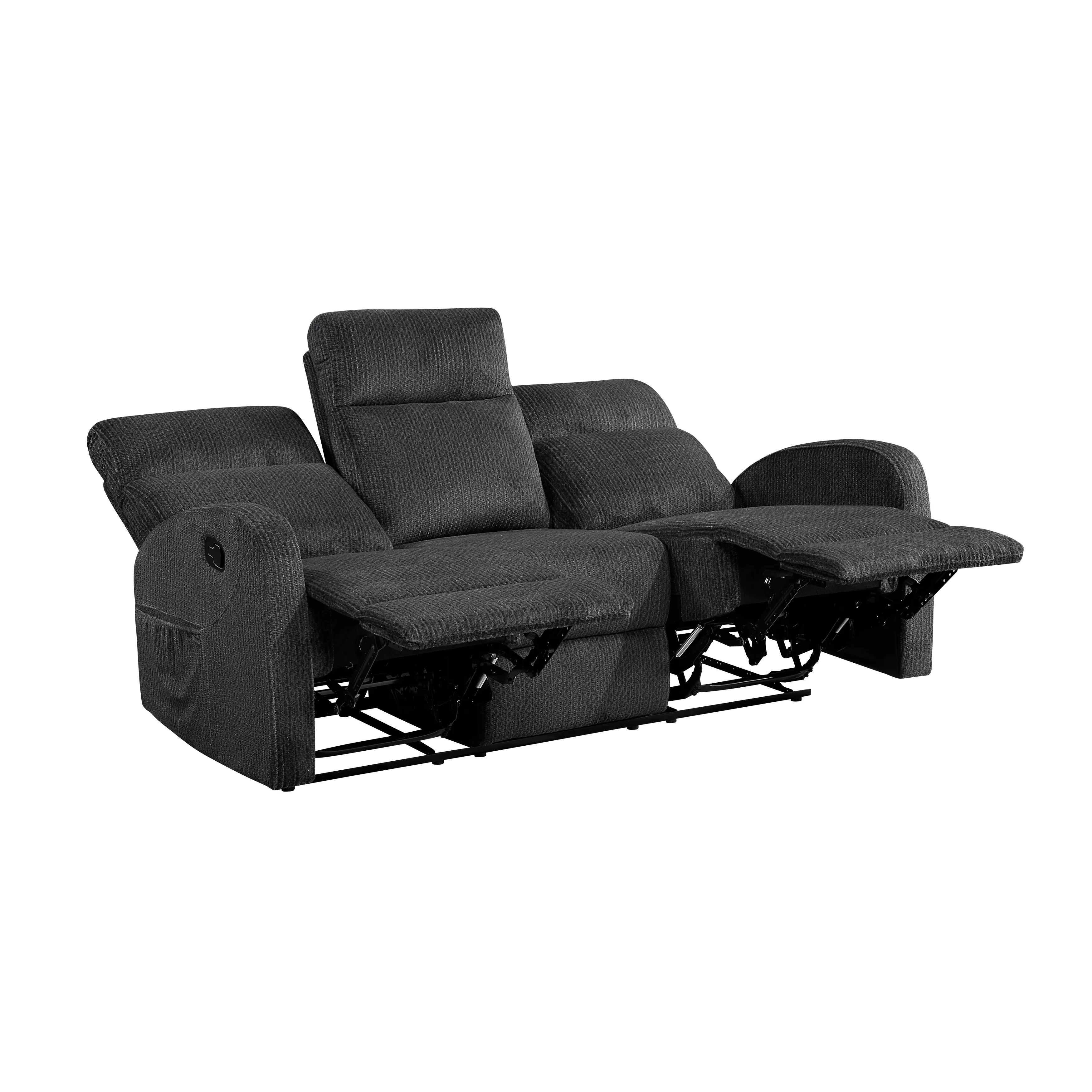 Allen 2pc Set: Sofa, Love - Image 5