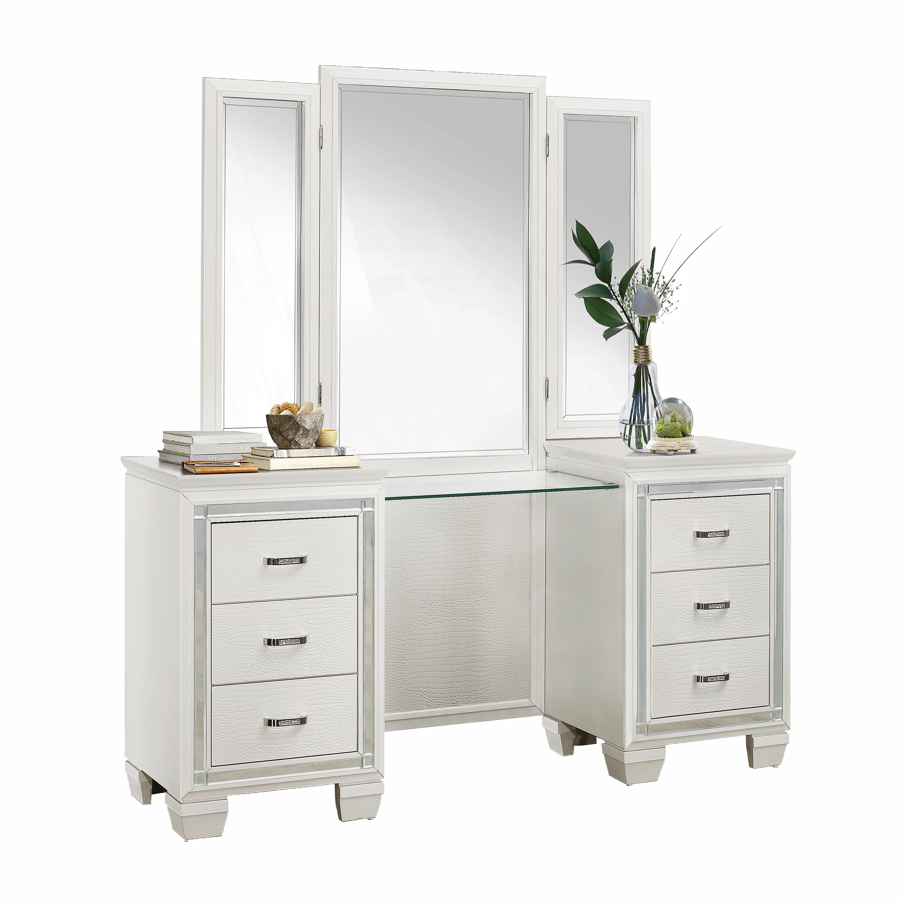 Allura Dressing Table With Mirror - Image 12
