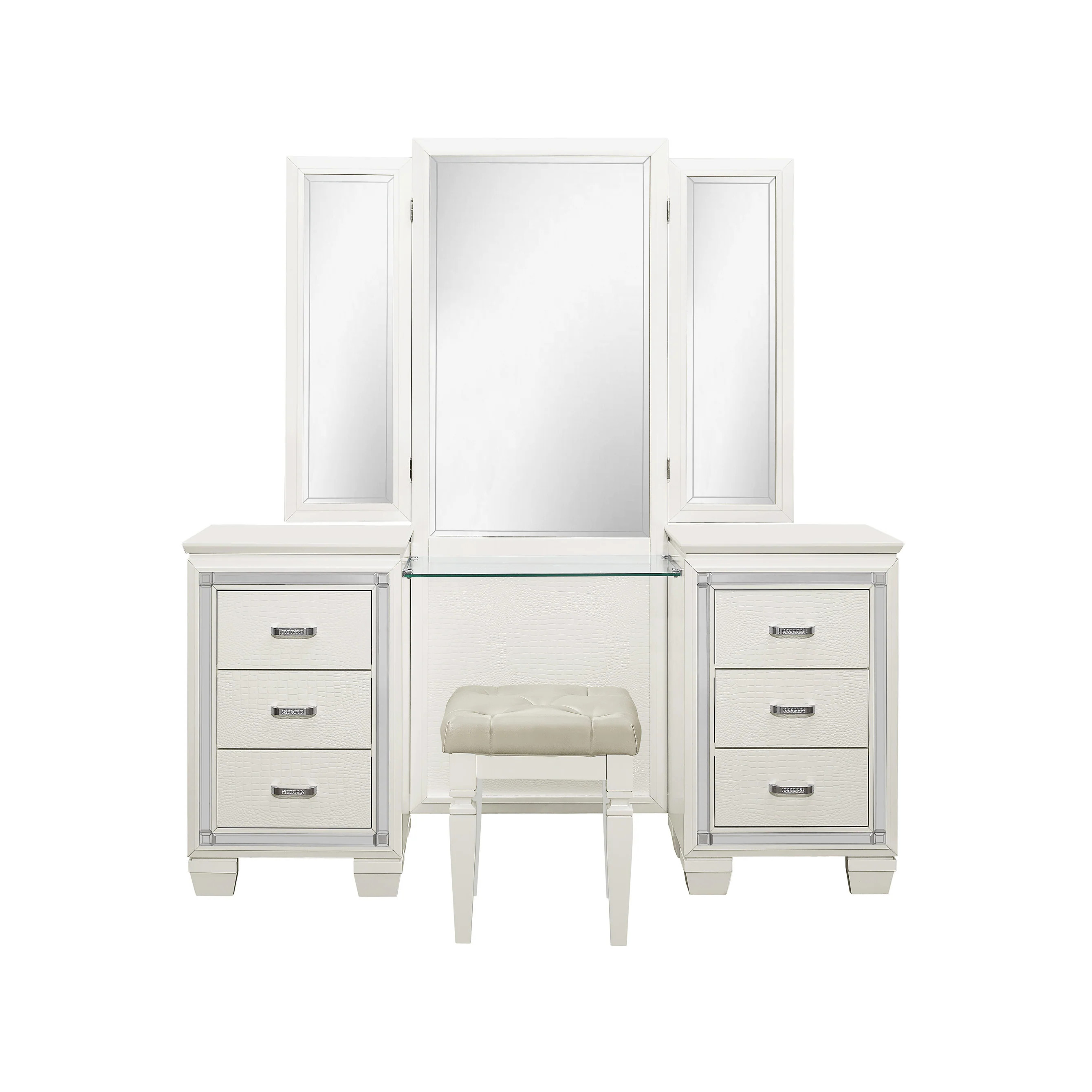 Allura Dressing Table With Mirror - Image 13