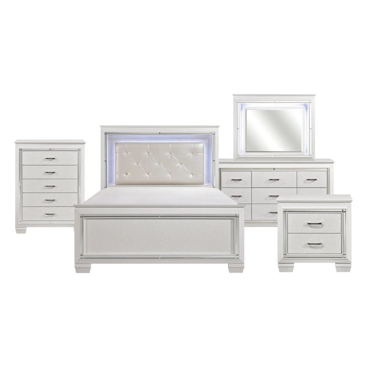 Allura 5 Piece Bed Set - Image 19