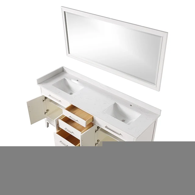 Almeria Vanity Set w/ Mirror - Image 4