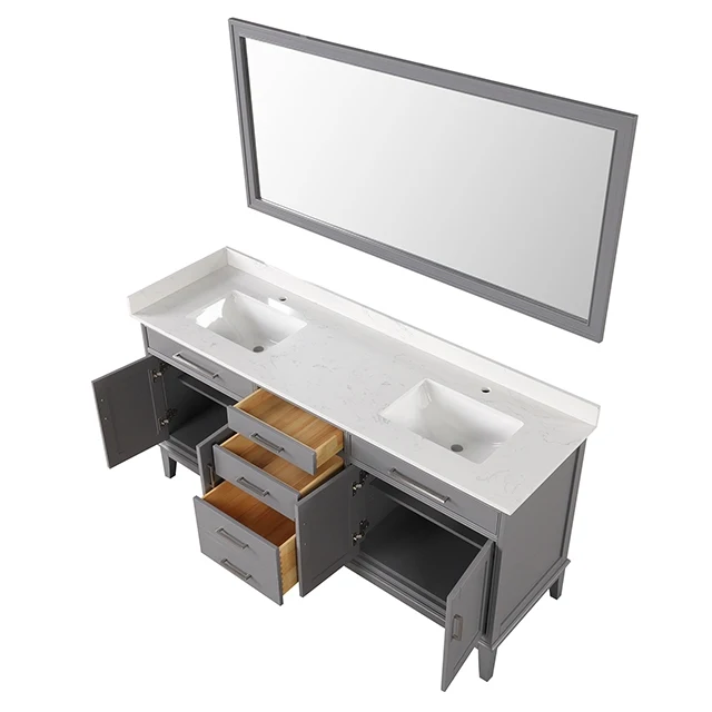 Almeria Vanity Set w/ Mirror - Image 10