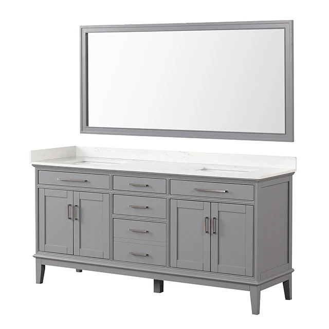 Almeria Vanity Set w/ Mirror - Image 8