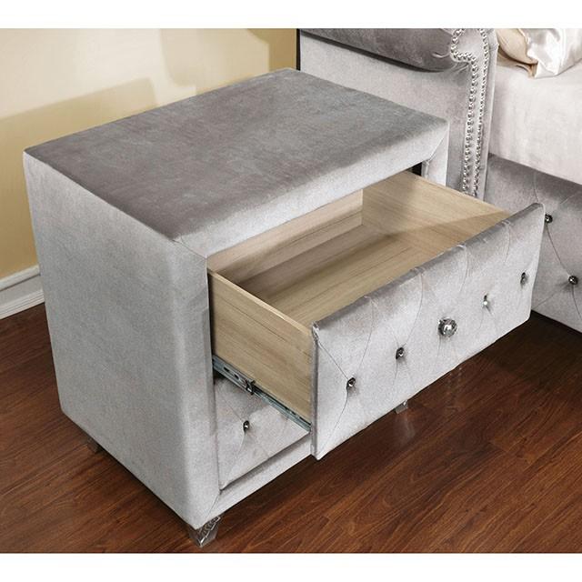 Alzir Night Stand Gray - Image 6