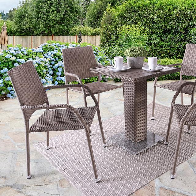 Aminta 3 & 5 Piece Patio Bistro Set - Image 4
